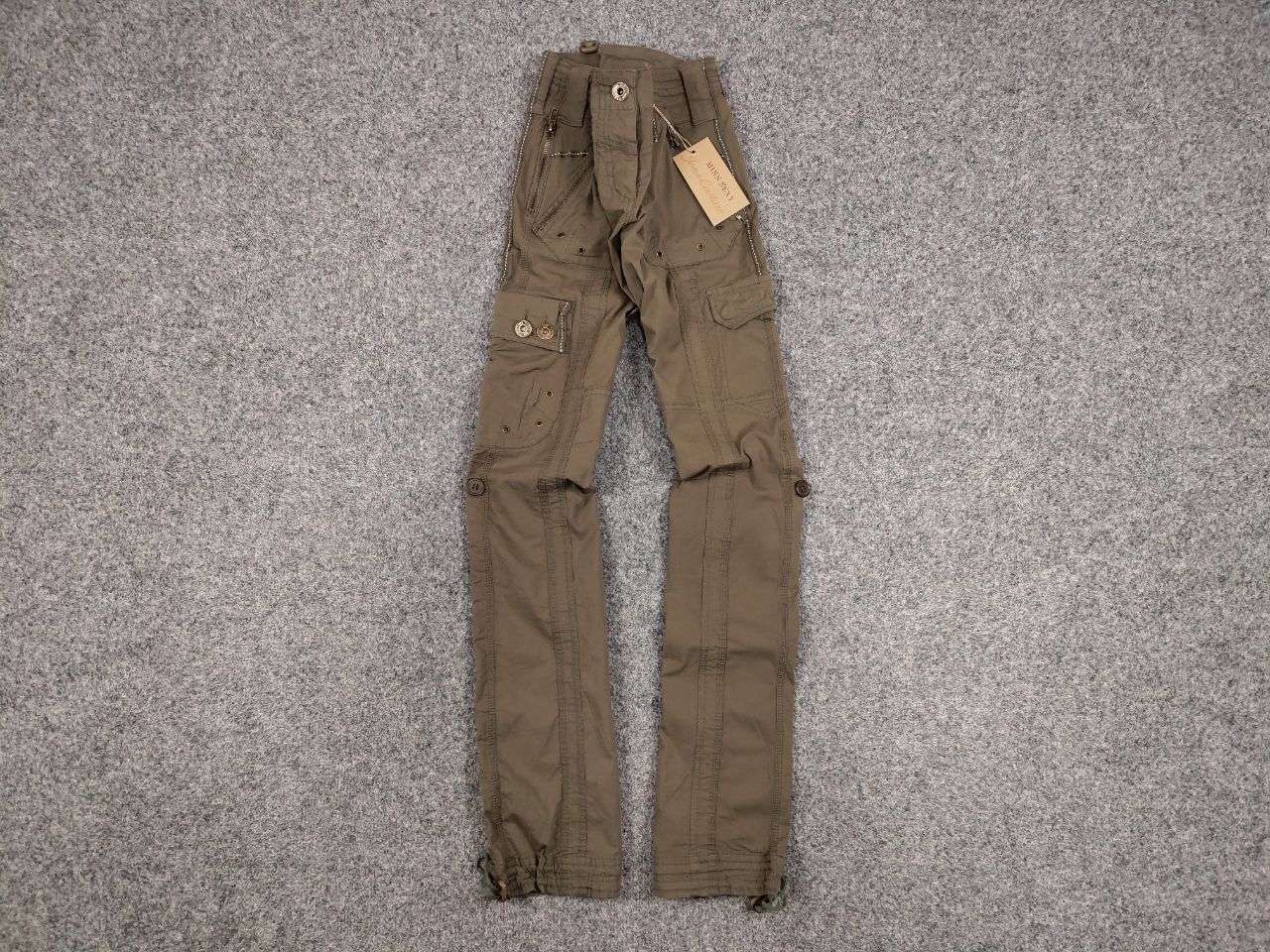 Japanese Brand Vintage 90's Japanese Baggy Multi Pocket Cargo pants Womens Size 30" / US 8 / IT 44 - 1 Thumbnail