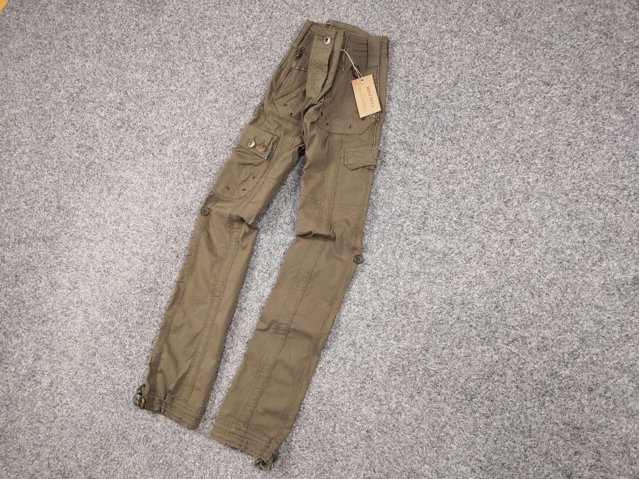 Japanese Brand Vintage 90's Japanese Baggy Multi Pocket Cargo pants Womens Size 30" / US 8 / IT 44 - 3 Thumbnail