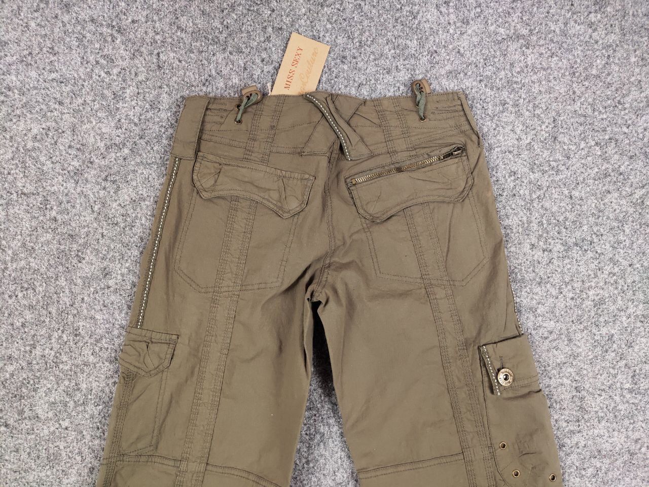 Japanese Brand Vintage 90's Japanese Baggy Multi Pocket Cargo pants Womens Size 30" / US 8 / IT 44 - 15 Thumbnail