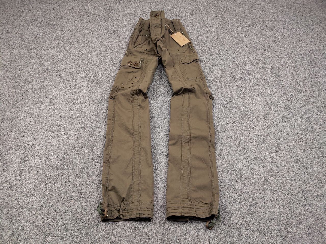 Japanese Brand Vintage 90's Japanese Baggy Multi Pocket Cargo pants Womens Size 30" / US 8 / IT 44 - 2 Thumbnail