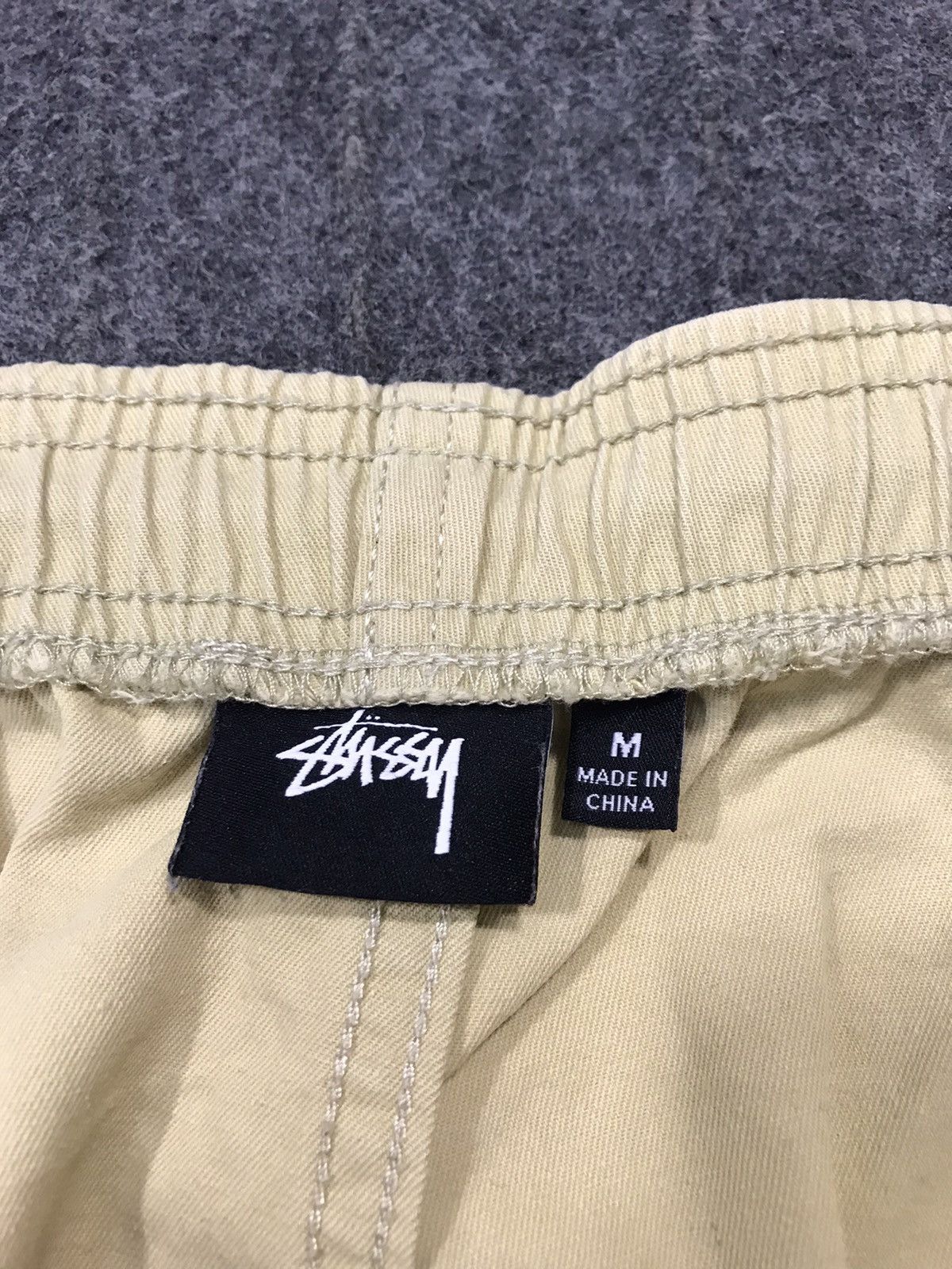 Stussy Stussy Beige Khakis Jogger Pant Fits Size M L Stretchable Size US 34 / EU 50 - 5 Thumbnail