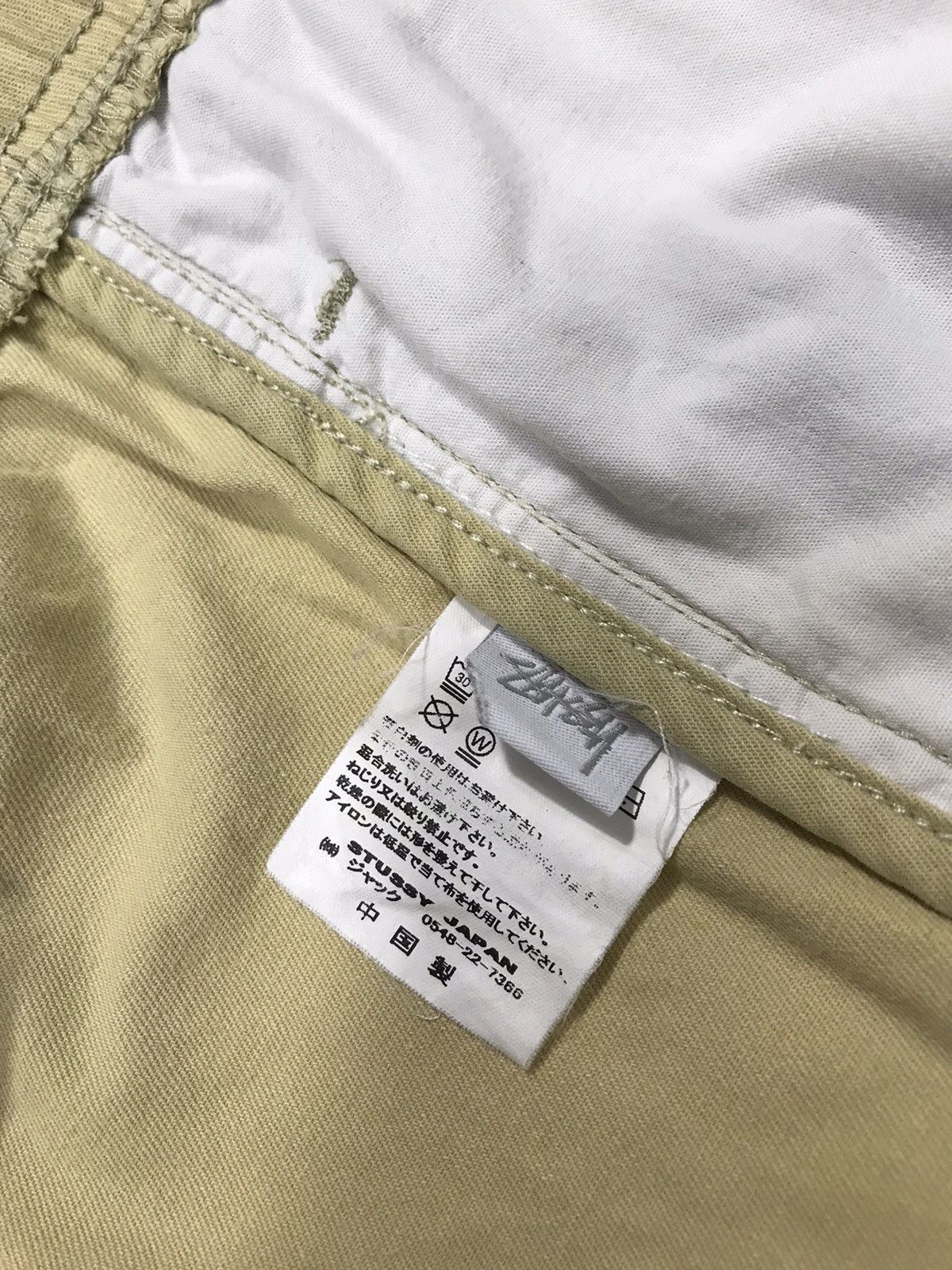 Stussy Stussy Beige Khakis Jogger Pant Fits Size M L Stretchable Size US 34 / EU 50 - 7 Thumbnail
