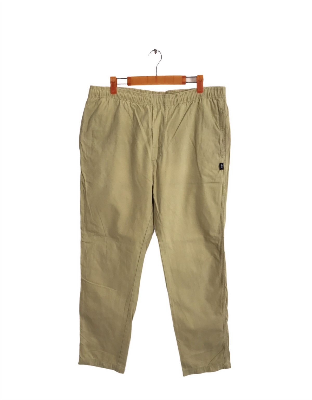 Stussy Stussy Beige Khakis Jogger Pant Fits Size M L Stretchable Size US 34 / EU 50 - 1 Thumbnail