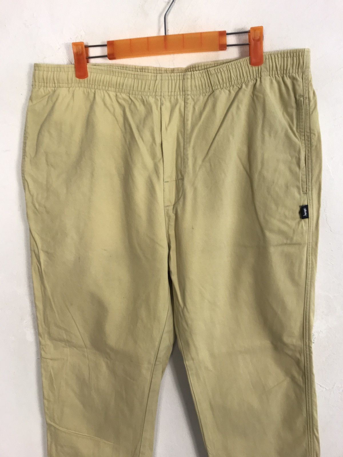Stussy Stussy Beige Khakis Jogger Pant Fits Size M L Stretchable Size US 34 / EU 50 - 3 Thumbnail