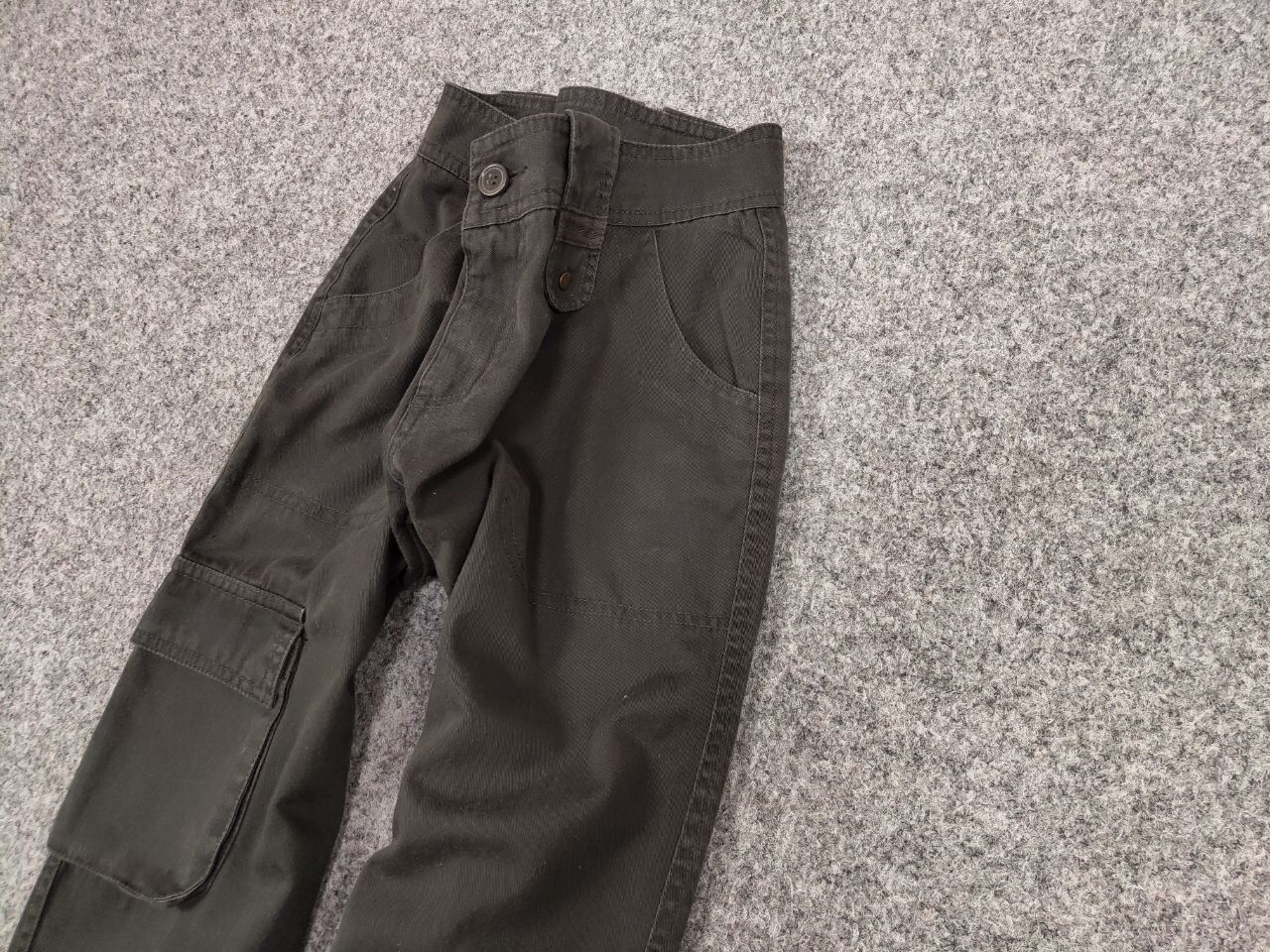 Japanese Brand Vintage 90's Japanese Baggy Multi Pocket Cargo pants Womens Size 32" / US 10 / IT 46 - 4 Thumbnail