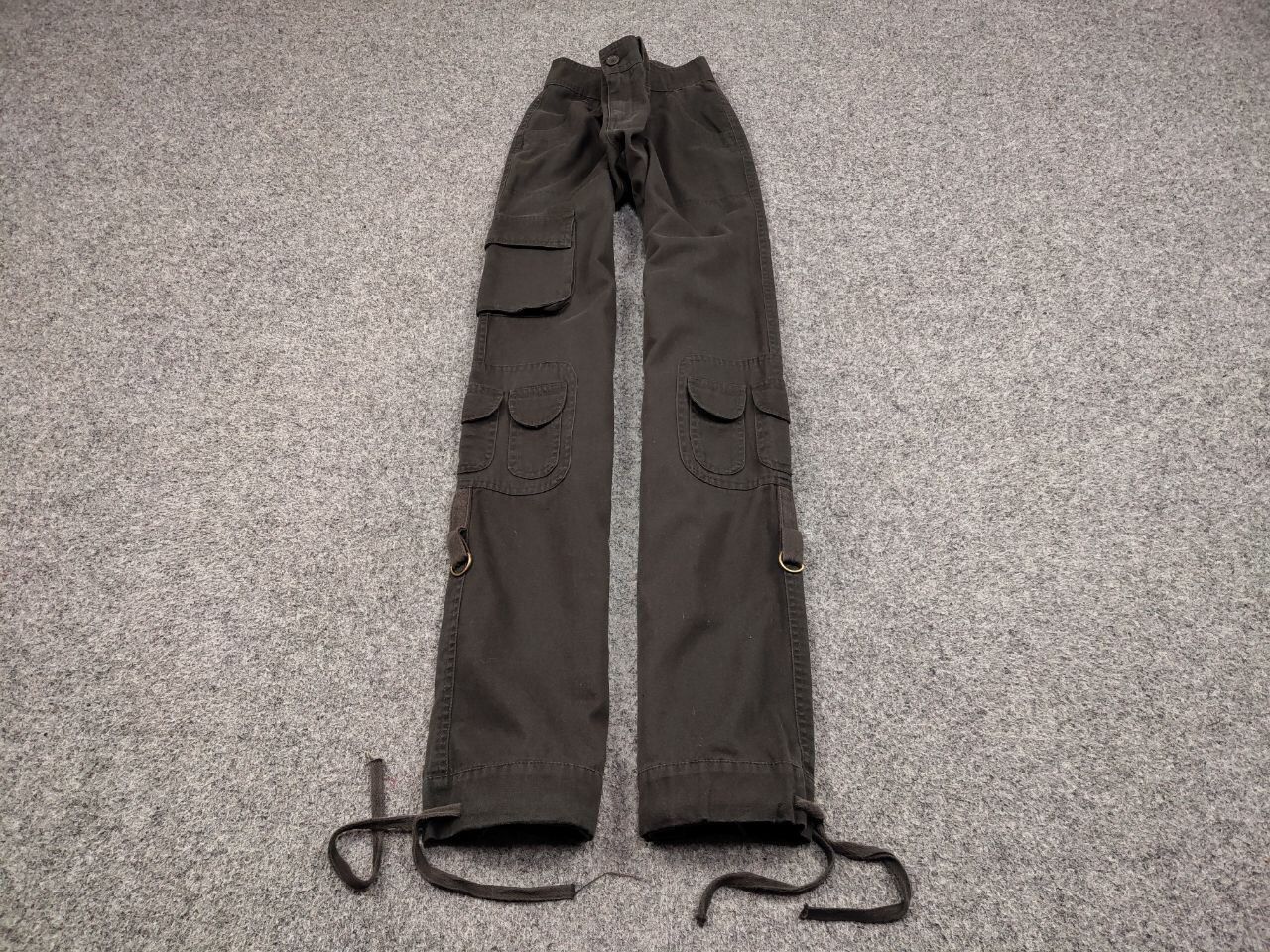 Japanese Brand Vintage 90's Japanese Baggy Multi Pocket Cargo pants Womens Size 32" / US 10 / IT 46 - 2 Thumbnail