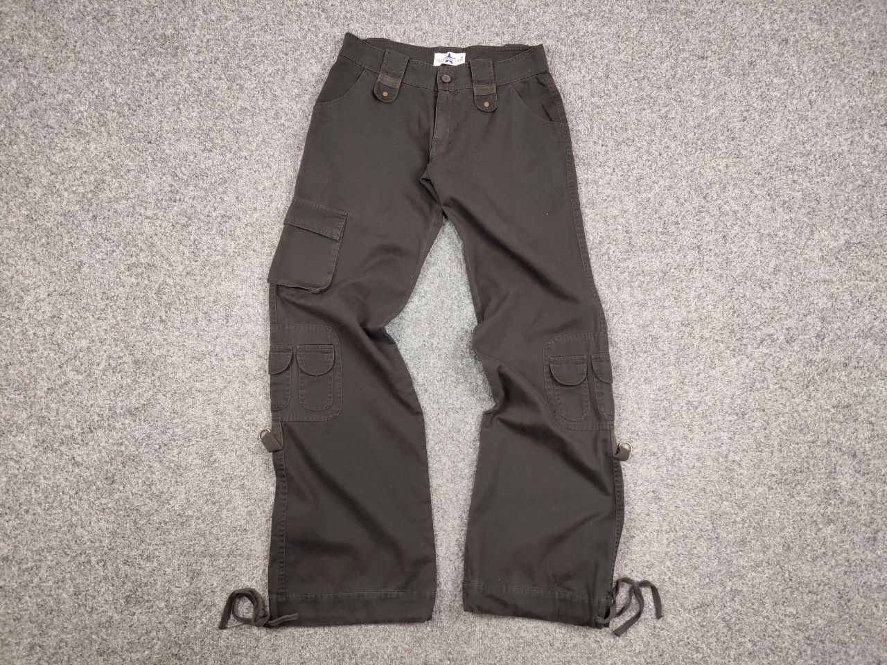 Japanese Brand Vintage 90's Japanese Baggy Multi Pocket Cargo pants Womens Size 32" / US 10 / IT 46 - 15 Thumbnail