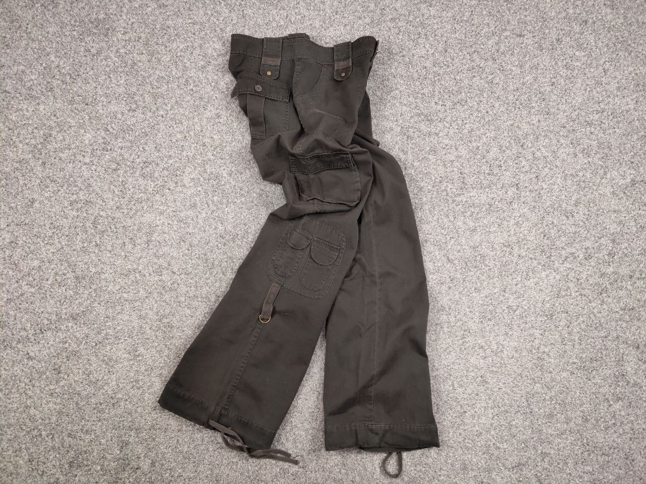 Japanese Brand Vintage 90's Japanese Baggy Multi Pocket Cargo pants Womens Size 32" / US 10 / IT 46 - 18 Thumbnail