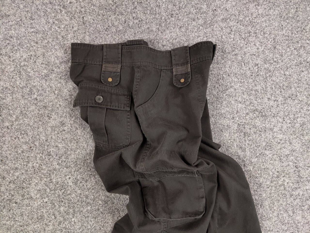 Japanese Brand Vintage 90's Japanese Baggy Multi Pocket Cargo pants Womens Size 32" / US 10 / IT 46 - 19 Thumbnail
