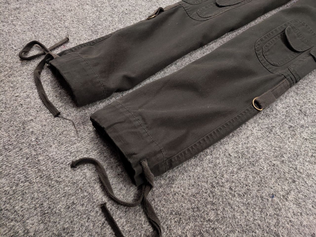 Japanese Brand Vintage 90's Japanese Baggy Multi Pocket Cargo pants Womens Size 32" / US 10 / IT 46 - 6 Thumbnail