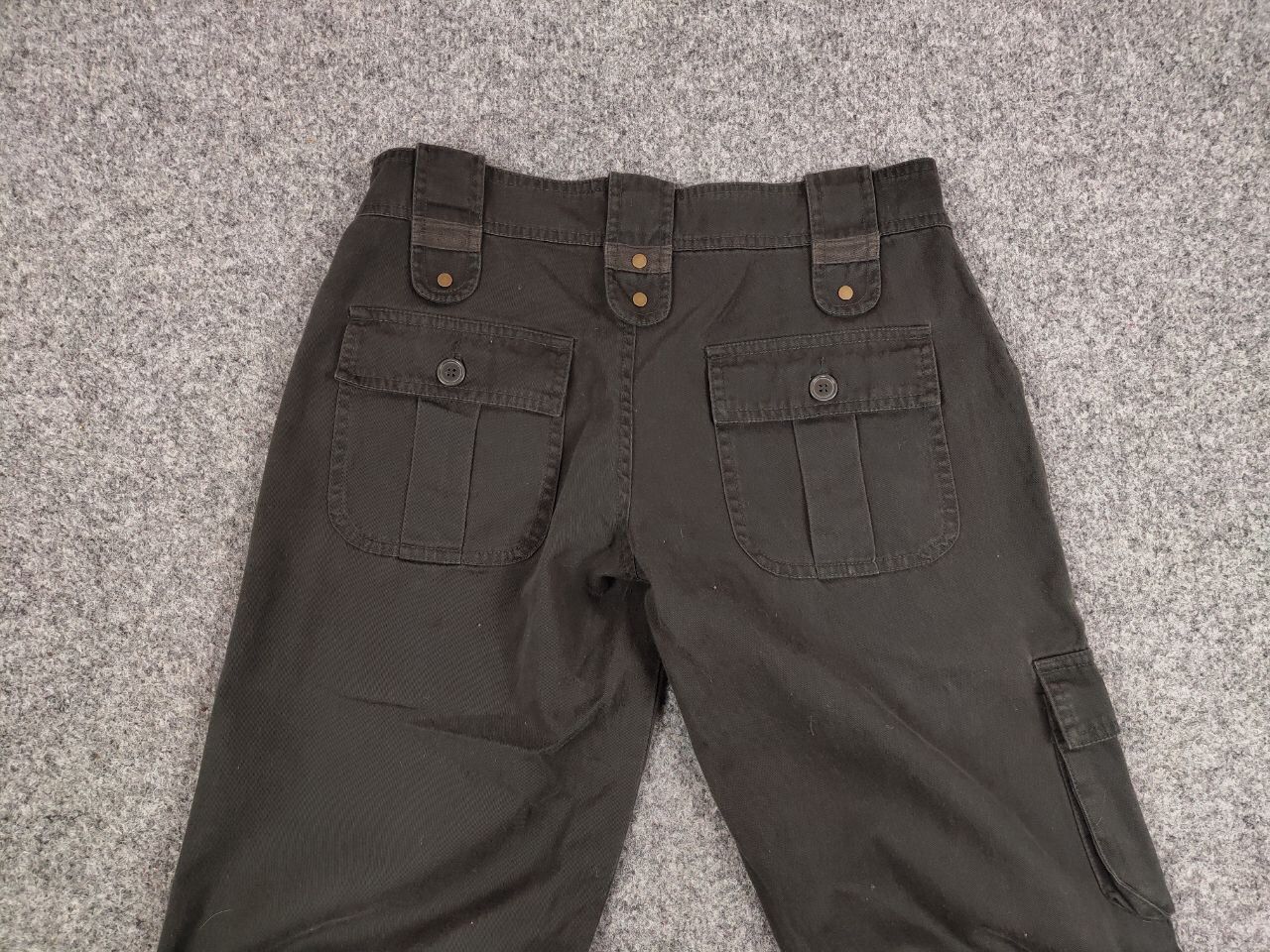 Japanese Brand Vintage 90's Japanese Baggy Multi Pocket Cargo pants Womens Size 32" / US 10 / IT 46 - 17 Thumbnail