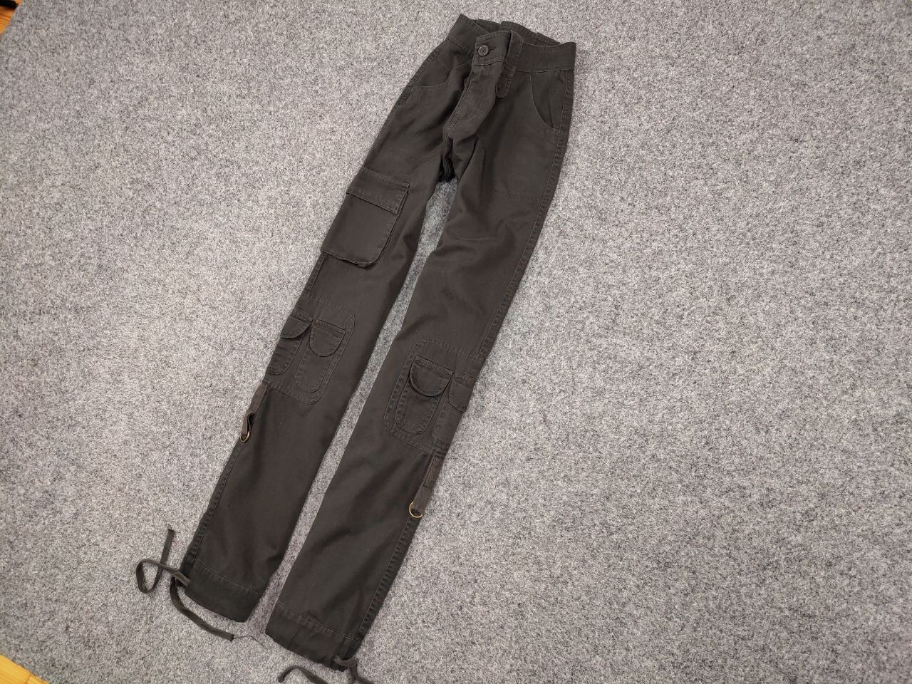 Japanese Brand Vintage 90's Japanese Baggy Multi Pocket Cargo pants Womens Size 32" / US 10 / IT 46 - 3 Thumbnail