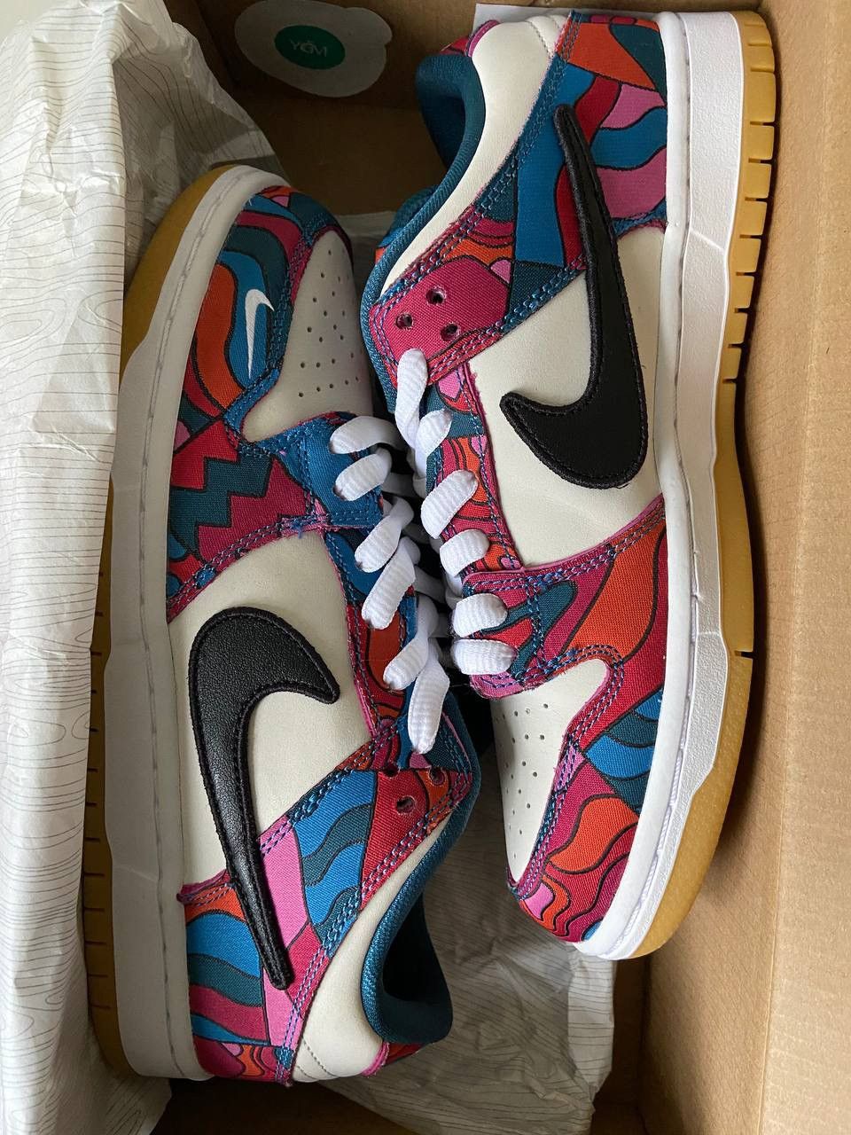 Nike Nike Dunk Low Parra Size US 7.5 / EU 40-41 - 1 Thumbnail