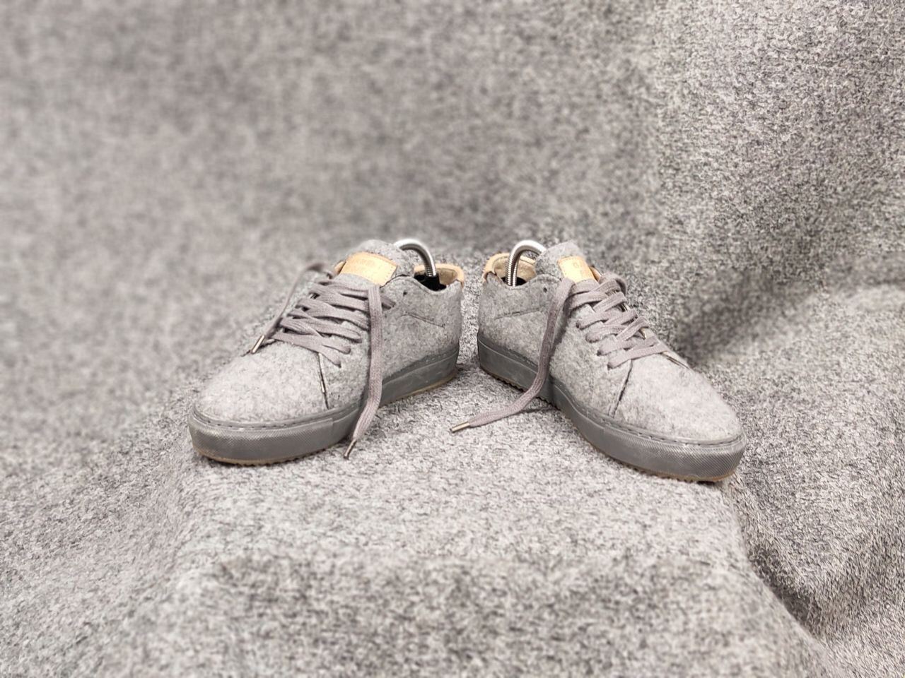 Garment Project Garment Project Low Top Leather Wool Gray Sneakers Size US 6 / EU 39 - 15 Thumbnail