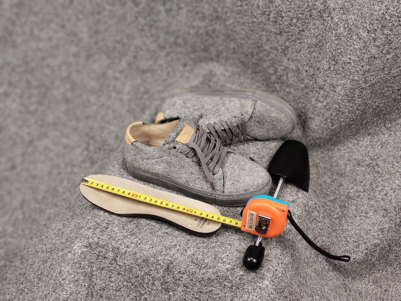 Garment Project Garment Project Low Top Leather Wool Gray Sneakers Size US 6 / EU 39 - 23 Thumbnail