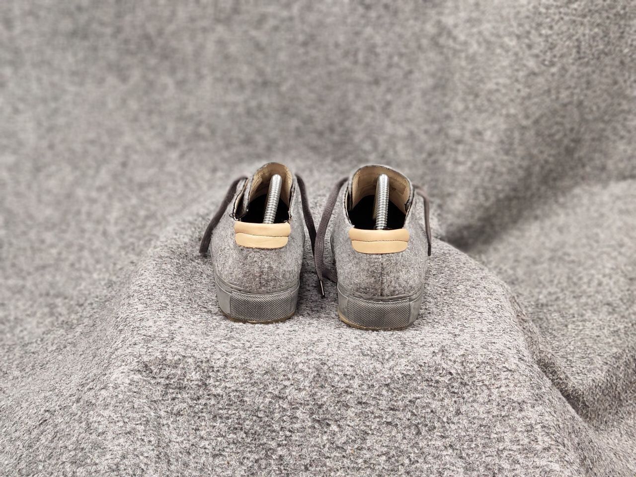 Garment Project Garment Project Low Top Leather Wool Gray Sneakers Size US 6 / EU 39 - 8 Thumbnail