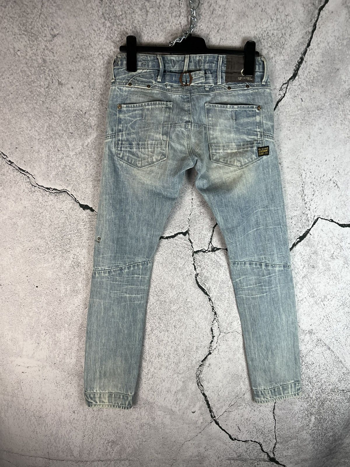 G-Star Vintage G Star Raw Avant garde multi pocket denim pants Size US 32 / EU 48 - 2 Thumbnail