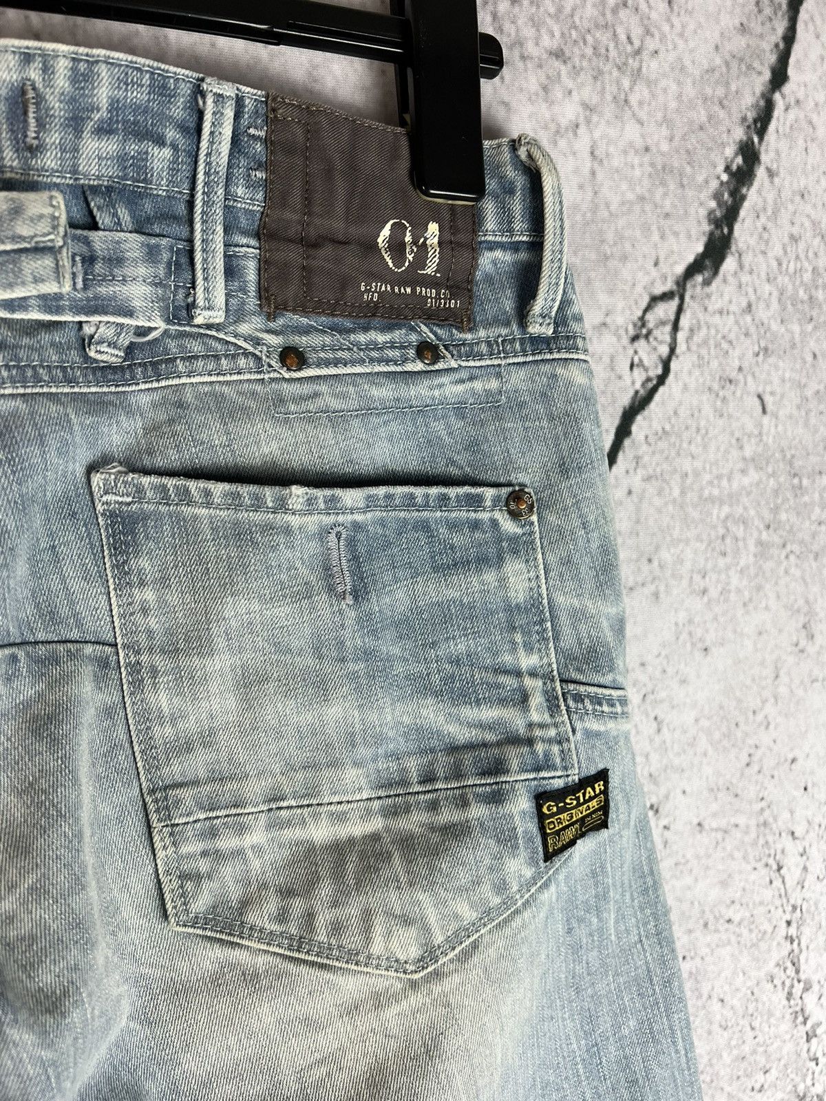 G-Star Vintage G Star Raw Avant garde multi pocket denim pants Size US 32 / EU 48 - 3 Thumbnail