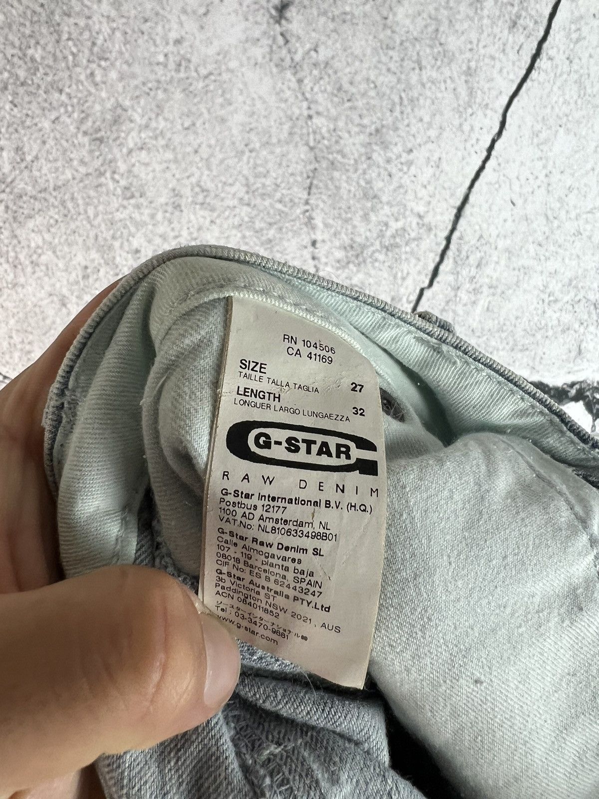 G-Star Vintage G Star Raw Avant garde multi pocket denim pants Size US 32 / EU 48 - 4 Thumbnail