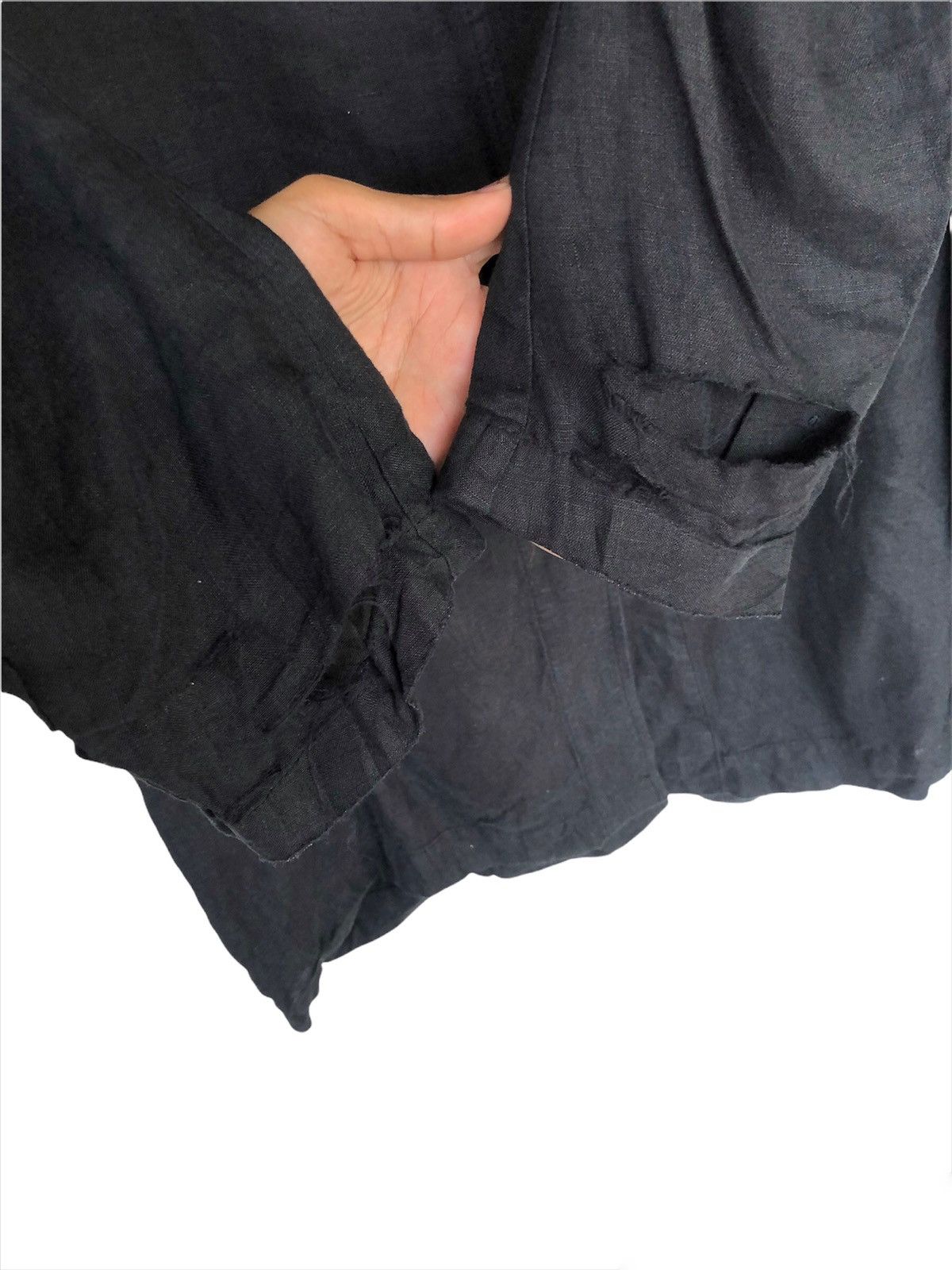 Yohji Yamamoto ARCHIVE🔥Yohji Yamamoto x Aspesi 🇮🇹 Line Long Coat Size US L / EU 52-54 / 3 - 7 Thumbnail