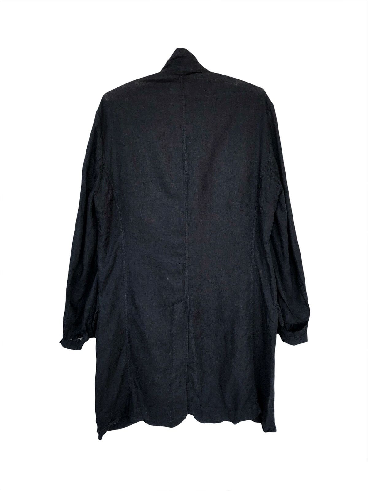 Yohji Yamamoto ARCHIVE🔥Yohji Yamamoto x Aspesi 🇮🇹 Line Long Coat Size US L / EU 52-54 / 3 - 6 Thumbnail