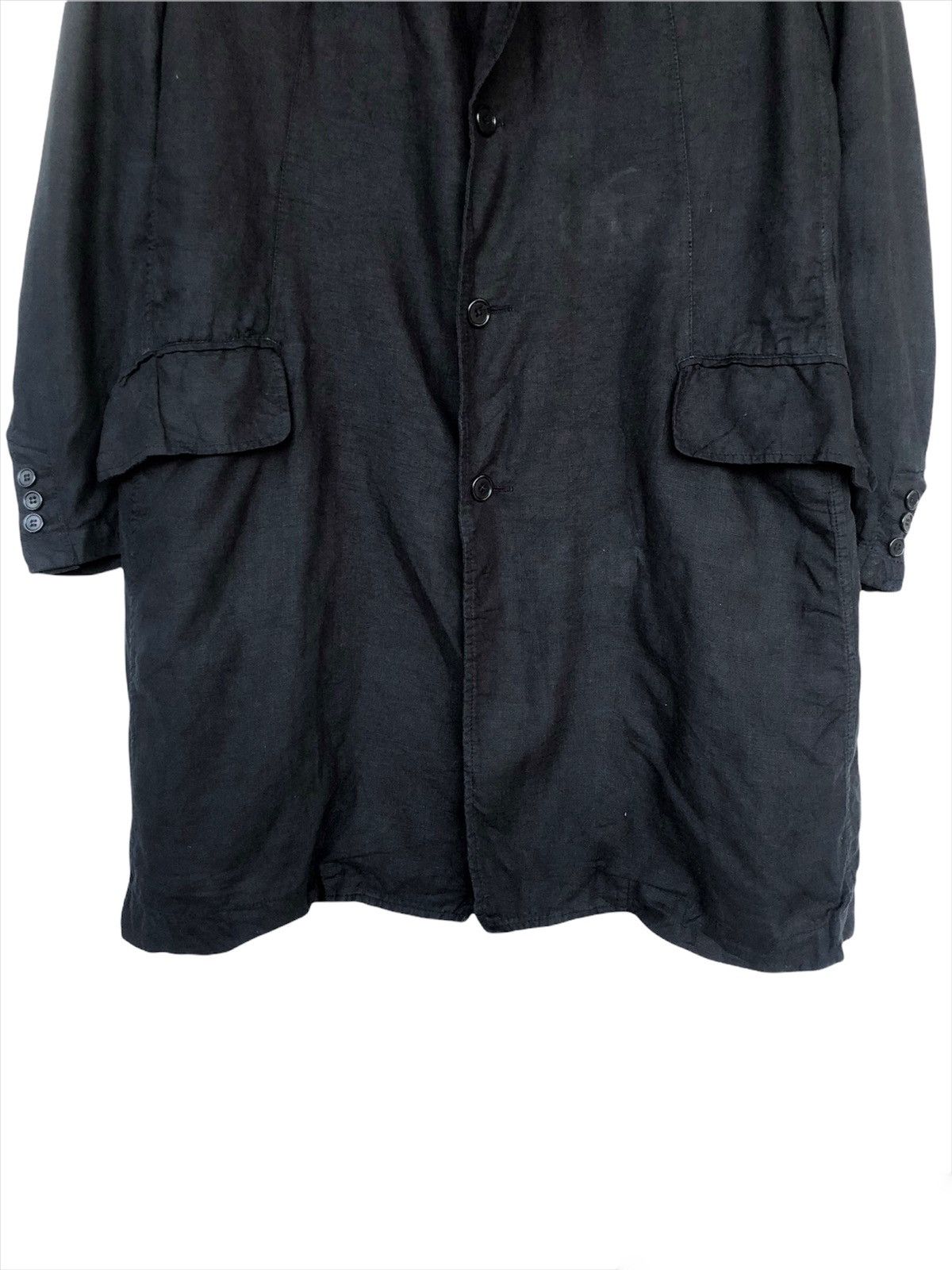 Yohji Yamamoto ARCHIVE🔥Yohji Yamamoto x Aspesi 🇮🇹 Line Long Coat Size US L / EU 52-54 / 3 - 4 Thumbnail