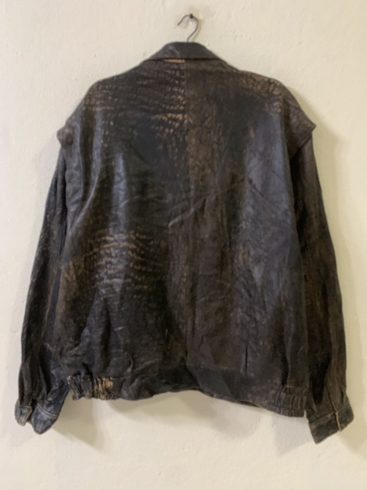 Japanese Brand Vintage Siricco Nice Design Leather Jacket Size US XL / EU 56 / 4 - 5 Thumbnail