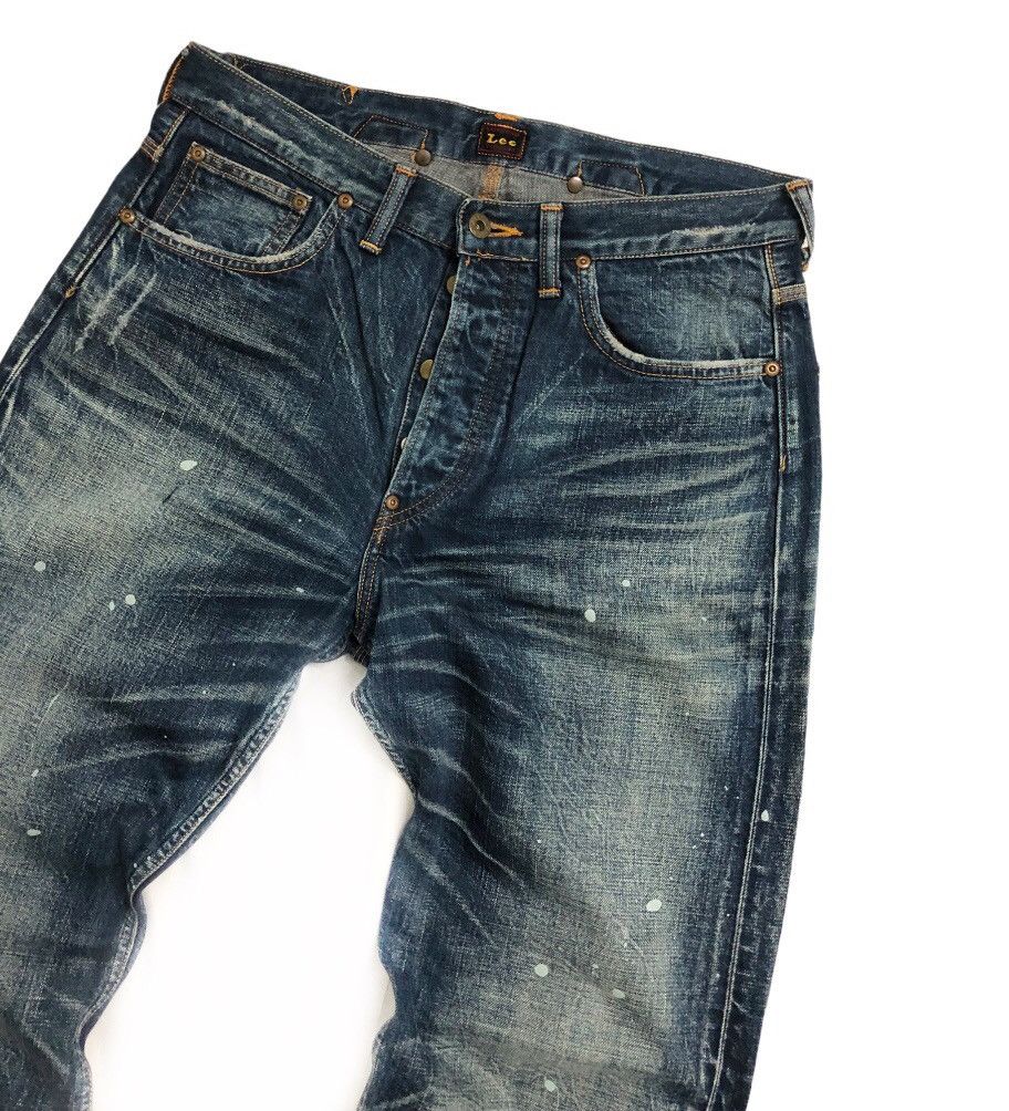 Vintage 1940s 17101 Lee Cowboy selvedge denim buckle back Size US 32 / EU 48 - 5 Thumbnail