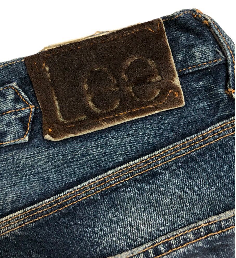 Vintage 1940s 17101 Lee Cowboy selvedge denim buckle back Size US 32 / EU 48 - 10 Thumbnail