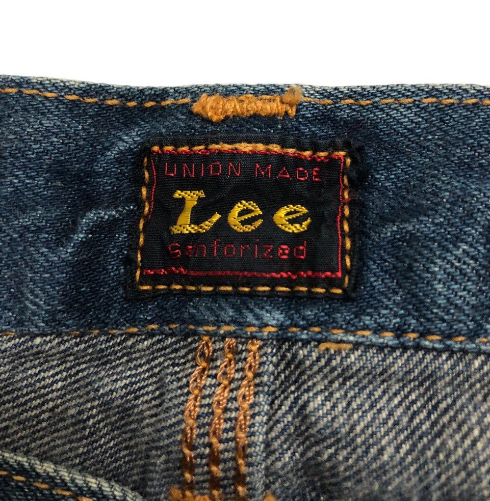 Vintage 1940s 17101 Lee Cowboy selvedge denim buckle back Size US 32 / EU 48 - 14 Thumbnail