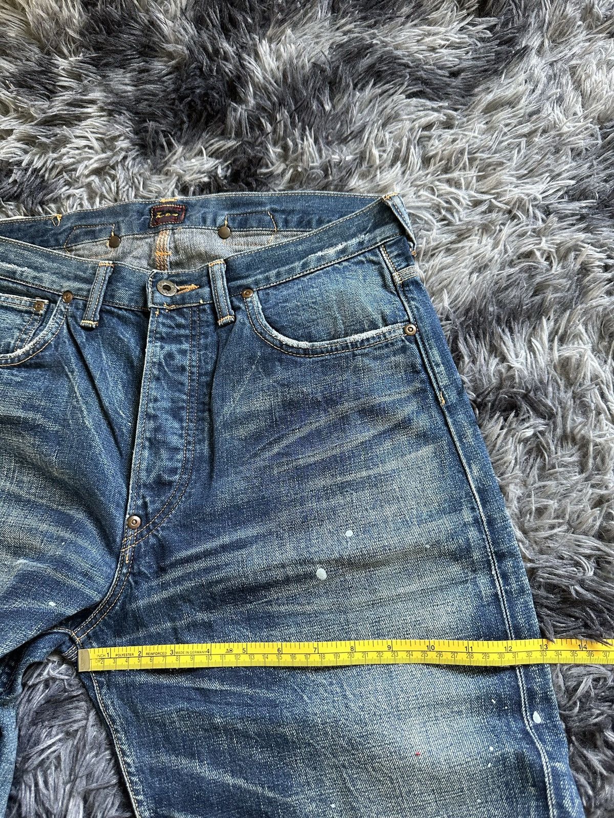 Vintage 1940s 17101 Lee Cowboy selvedge denim buckle back Size US 32 / EU 48 - 23 Thumbnail