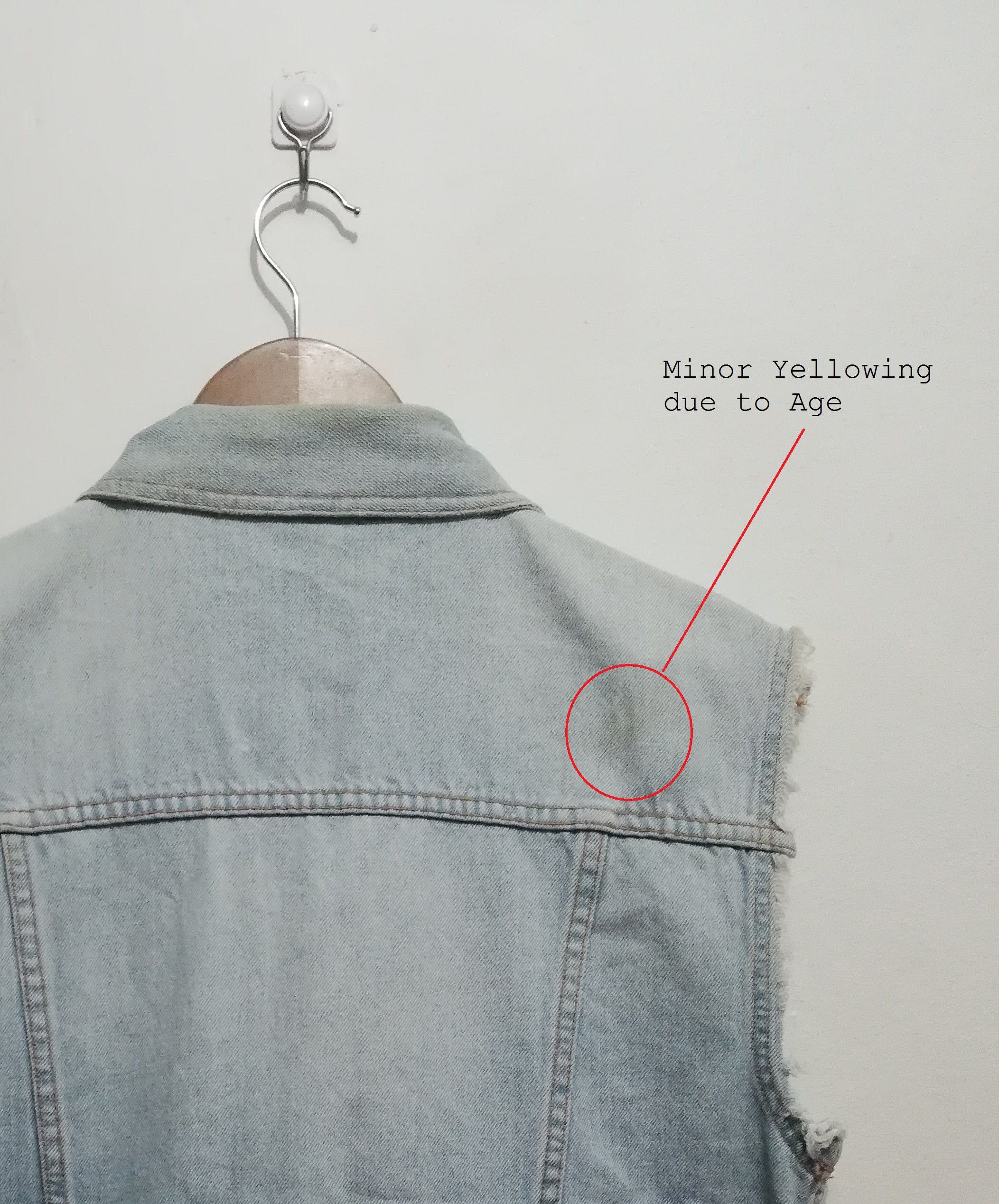 Walter Van Beirendonck Punk Sleeveless Denim Jacket Size US M / EU 48-50 / 2 - 10 Thumbnail