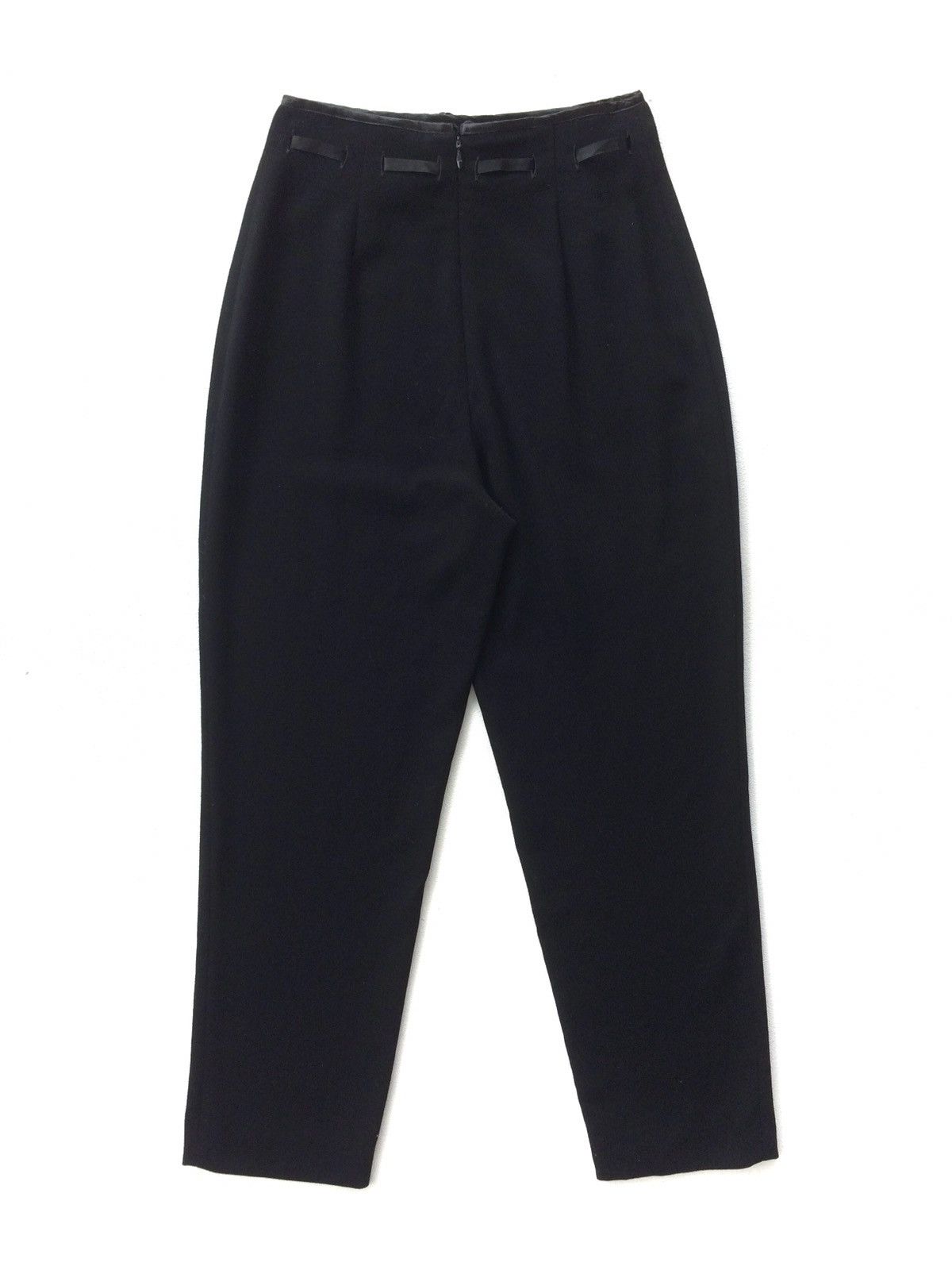Byblos Italian Made Byblos High Waisted Wool Back Zipper Pant Size 27" / US 4 / IT 40 - 6 Thumbnail