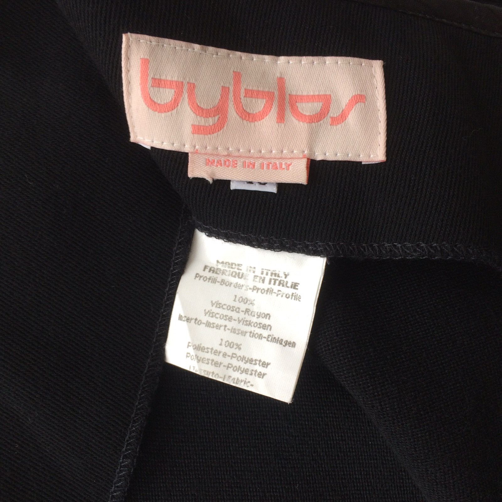 Byblos Italian Made Byblos High Waisted Wool Back Zipper Pant Size 27" / US 4 / IT 40 - 11 Thumbnail