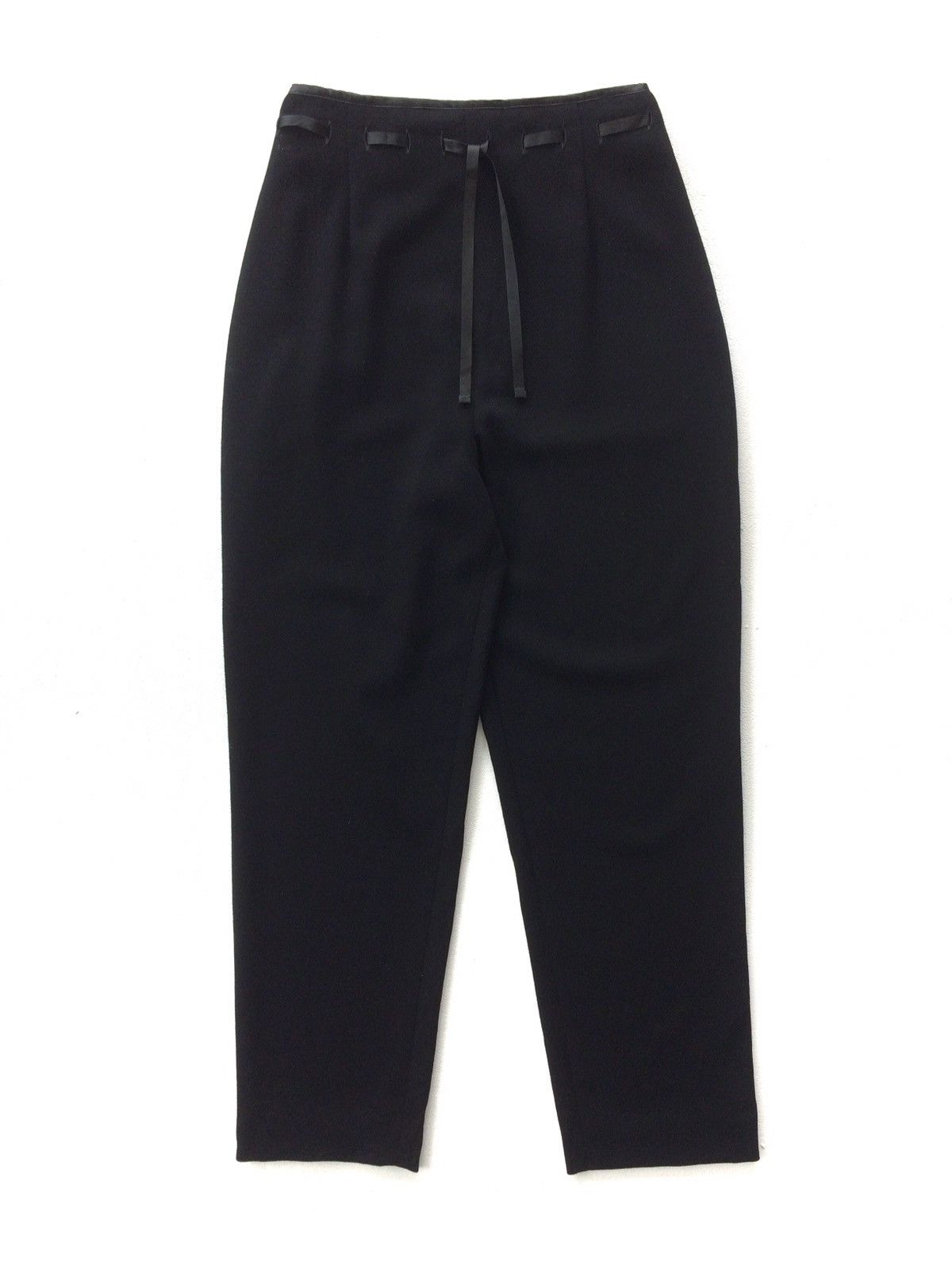 Byblos Italian Made Byblos High Waisted Wool Back Zipper Pant Size 27" / US 4 / IT 40 - 2 Thumbnail