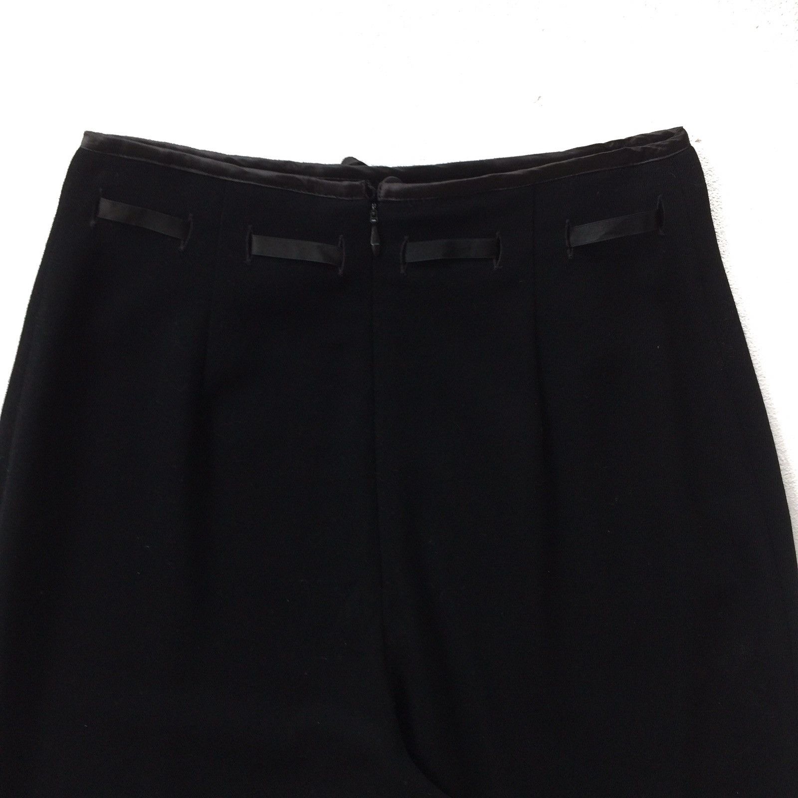 Byblos Italian Made Byblos High Waisted Wool Back Zipper Pant Size 27" / US 4 / IT 40 - 7 Thumbnail
