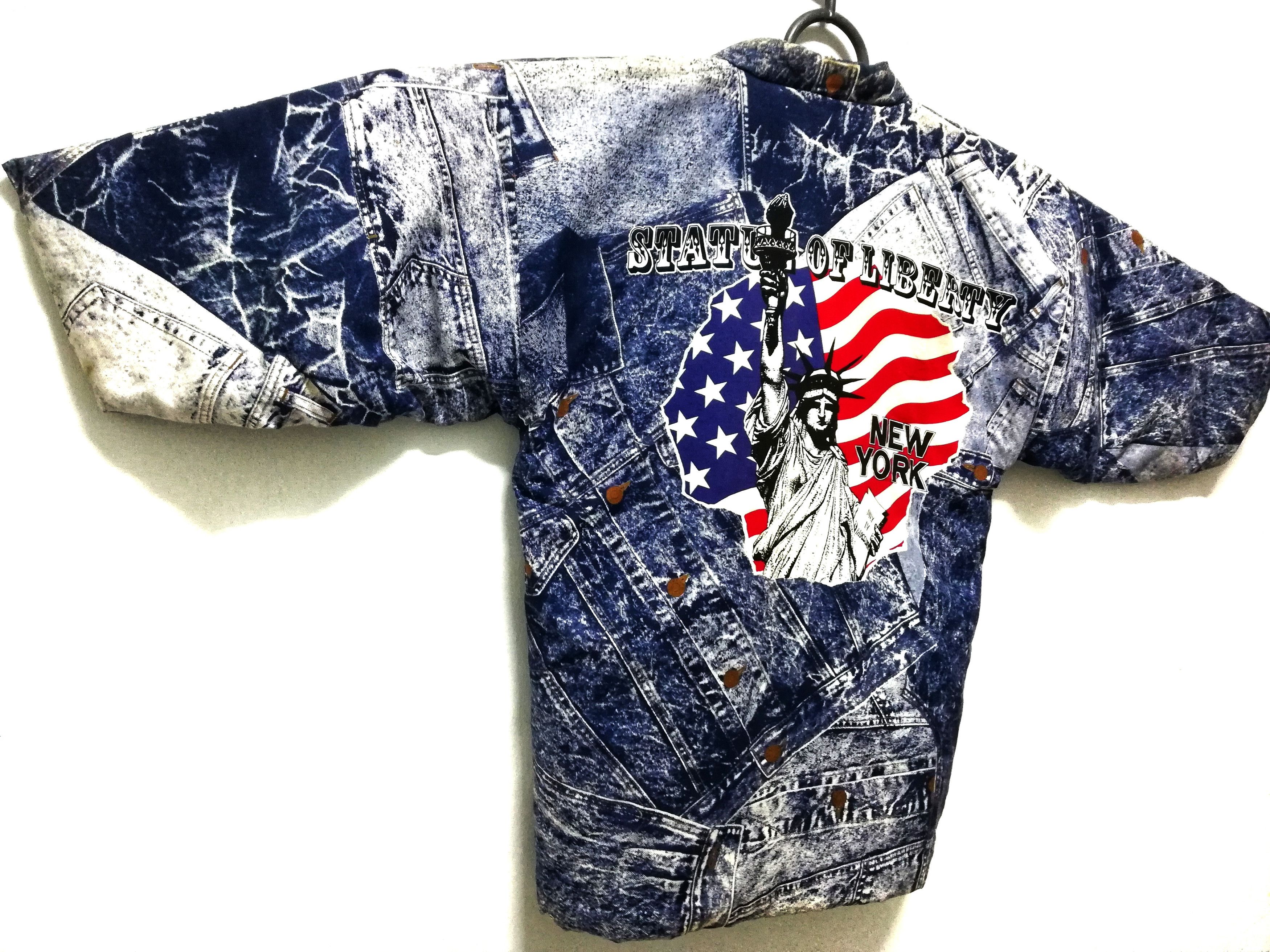 Japanese Brand 🔥Kimono Japanese All Over New York Jeans Printed Style🔥 Size US M / EU 48-50 / 2 - 11 Thumbnail