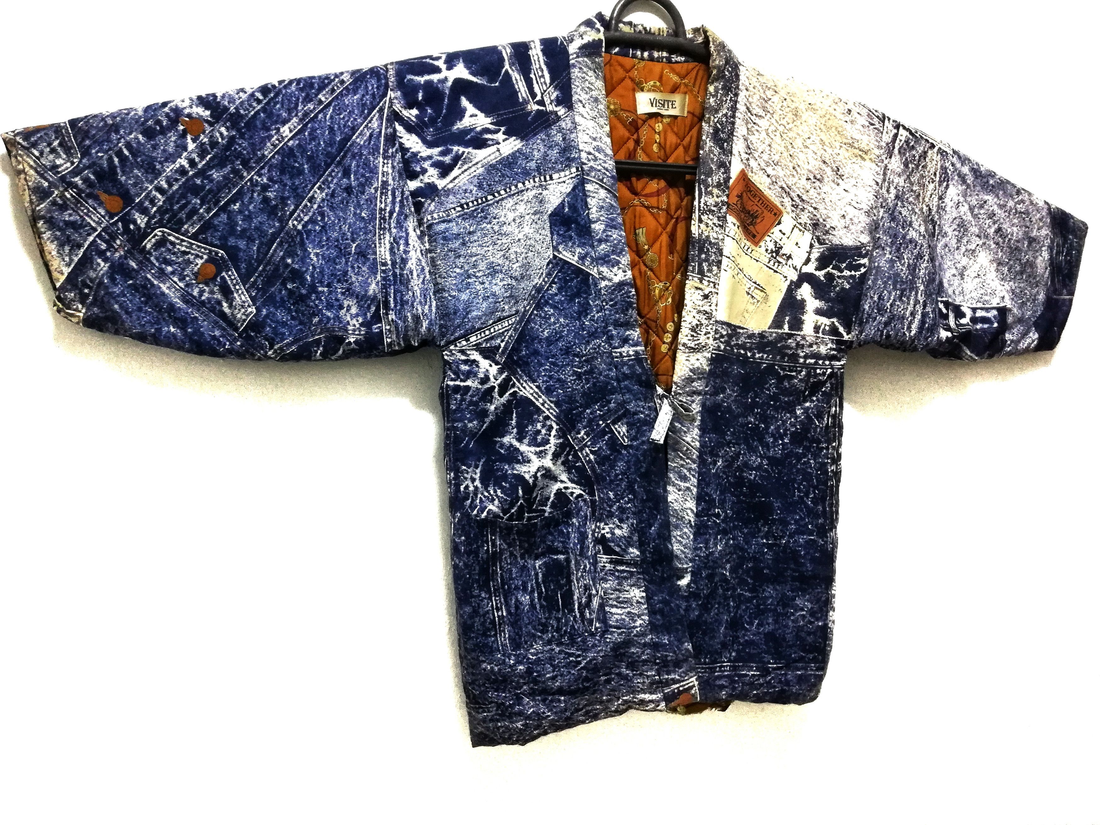 Japanese Brand 🔥Kimono Japanese All Over New York Jeans Printed Style🔥 Size US M / EU 48-50 / 2 - 2 Thumbnail