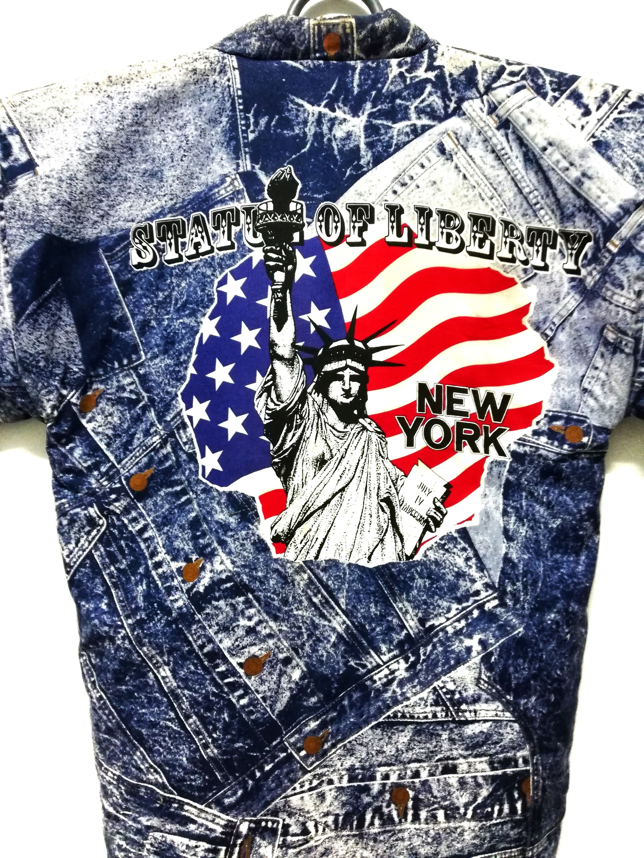 Japanese Brand 🔥Kimono Japanese All Over New York Jeans Printed Style🔥 Size US M / EU 48-50 / 2 - 10 Thumbnail