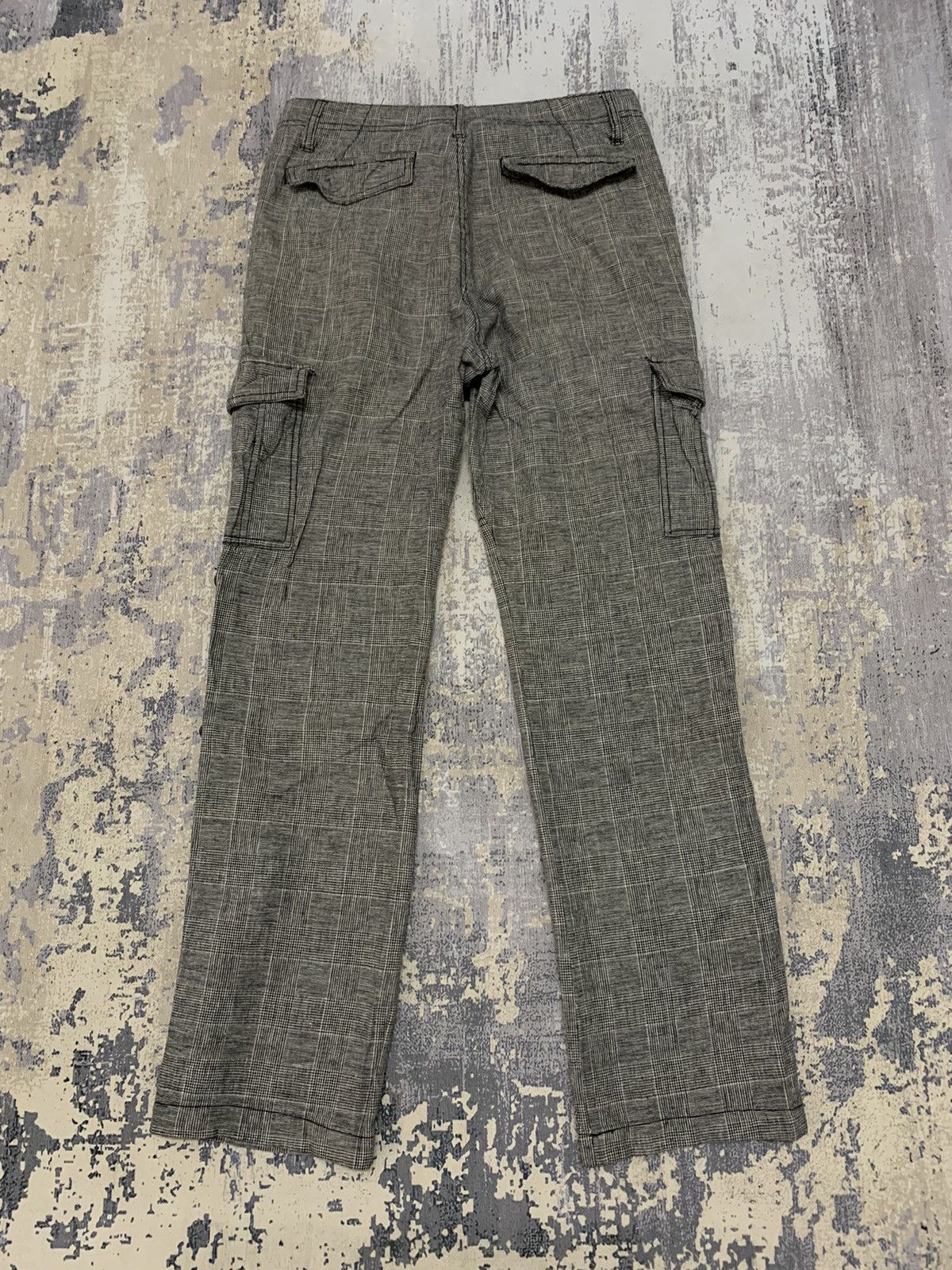 If Six Was Nine Japanese Brand Silver Moon Avant Garde Cargo Pant 30x29.5 Size US 30 / EU 46 - 2 Thumbnail