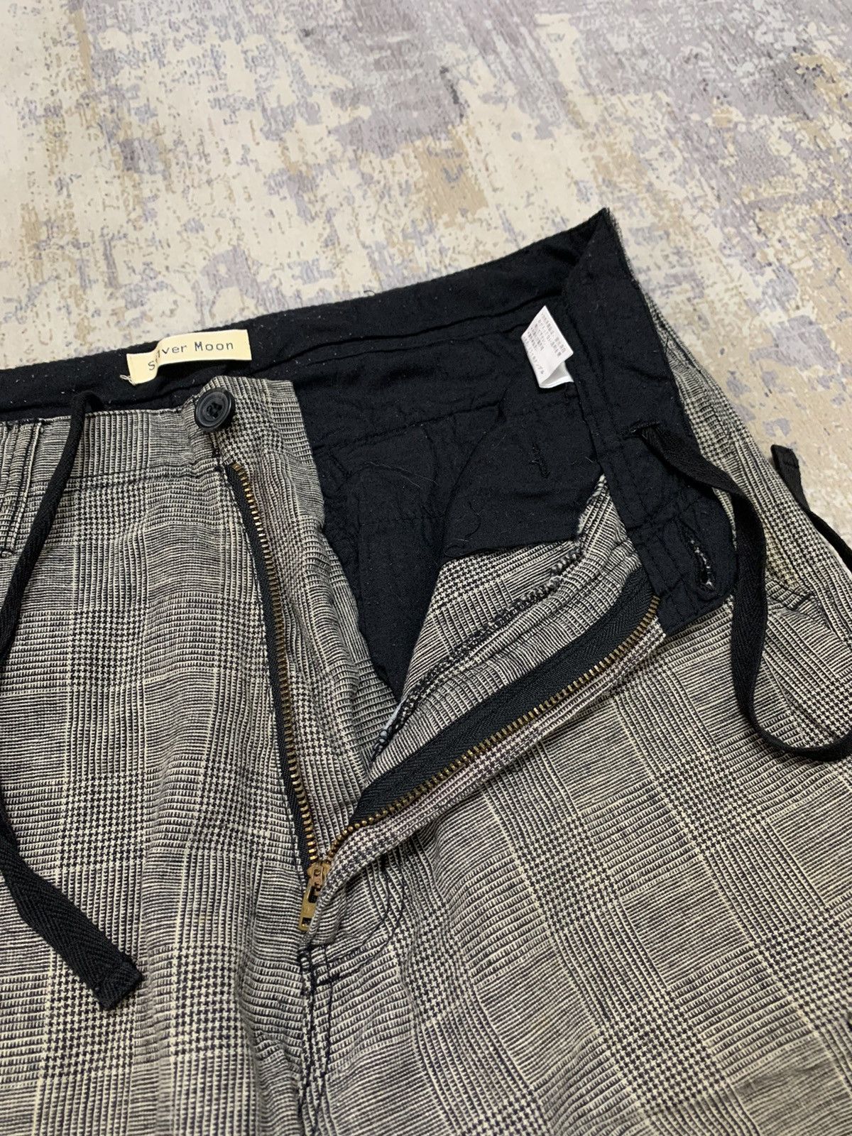 If Six Was Nine Japanese Brand Silver Moon Avant Garde Cargo Pant 30x29.5 Size US 30 / EU 46 - 7 Thumbnail