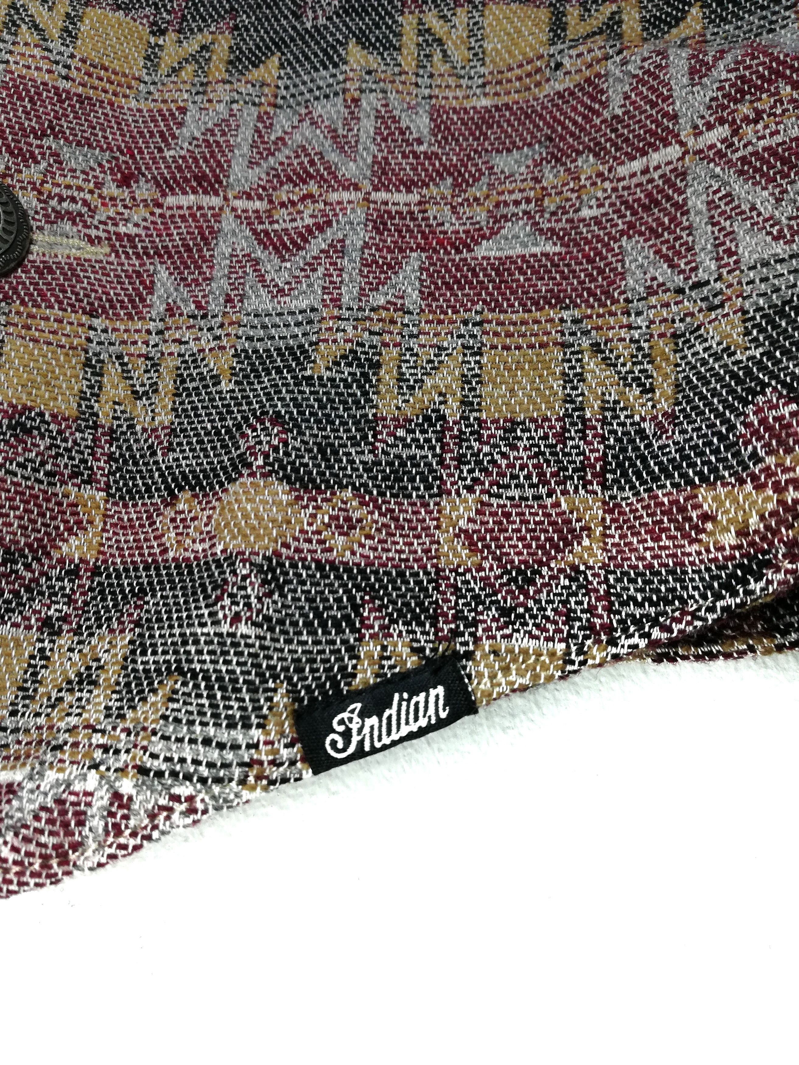 Indian Motorcycle × Native × Vintage 🔥SUMMER SALE Native American Tradition By Allen Wah Vest Size US L / EU 52-54 / 3 - 6 Thumbnail