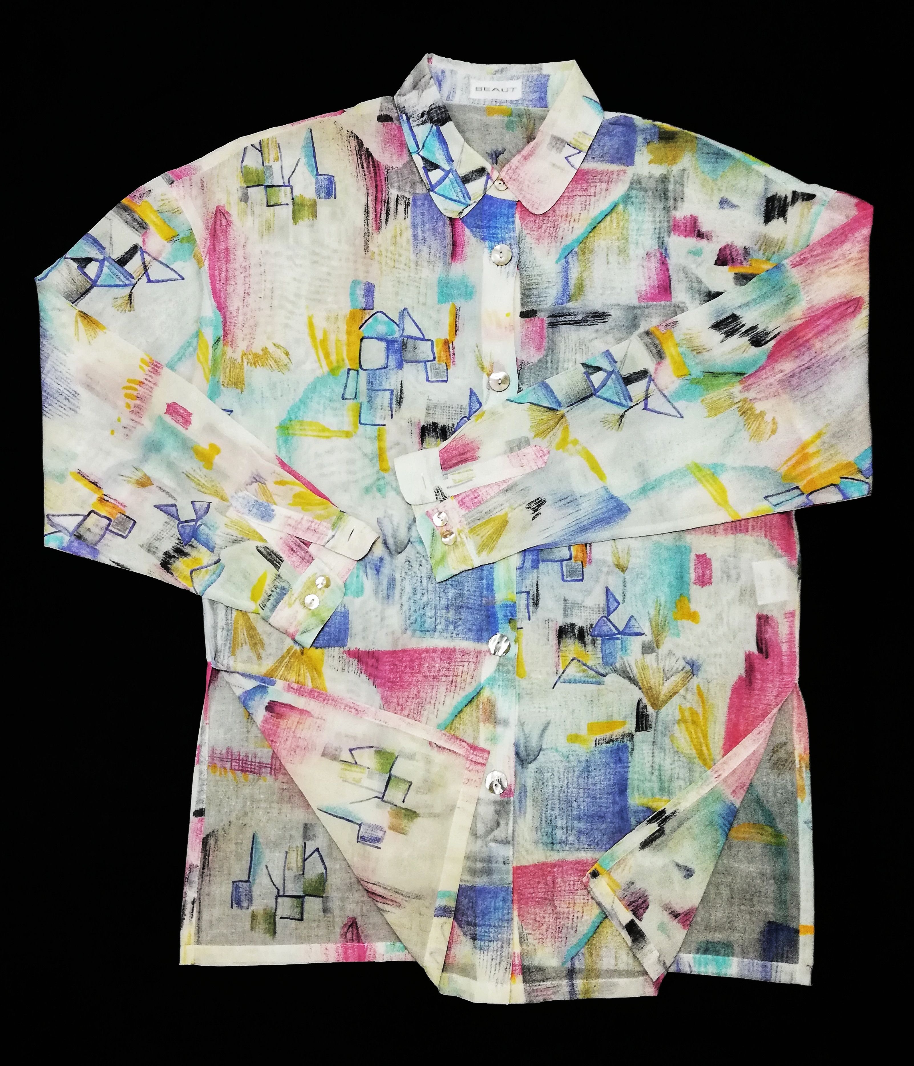 Art Comes First × Japanese Brand 🔥Japanese Brand Beaut Flannel Classic Design Button Up🔥 Size US S / EU 44-46 / 1 - 2 Thumbnail