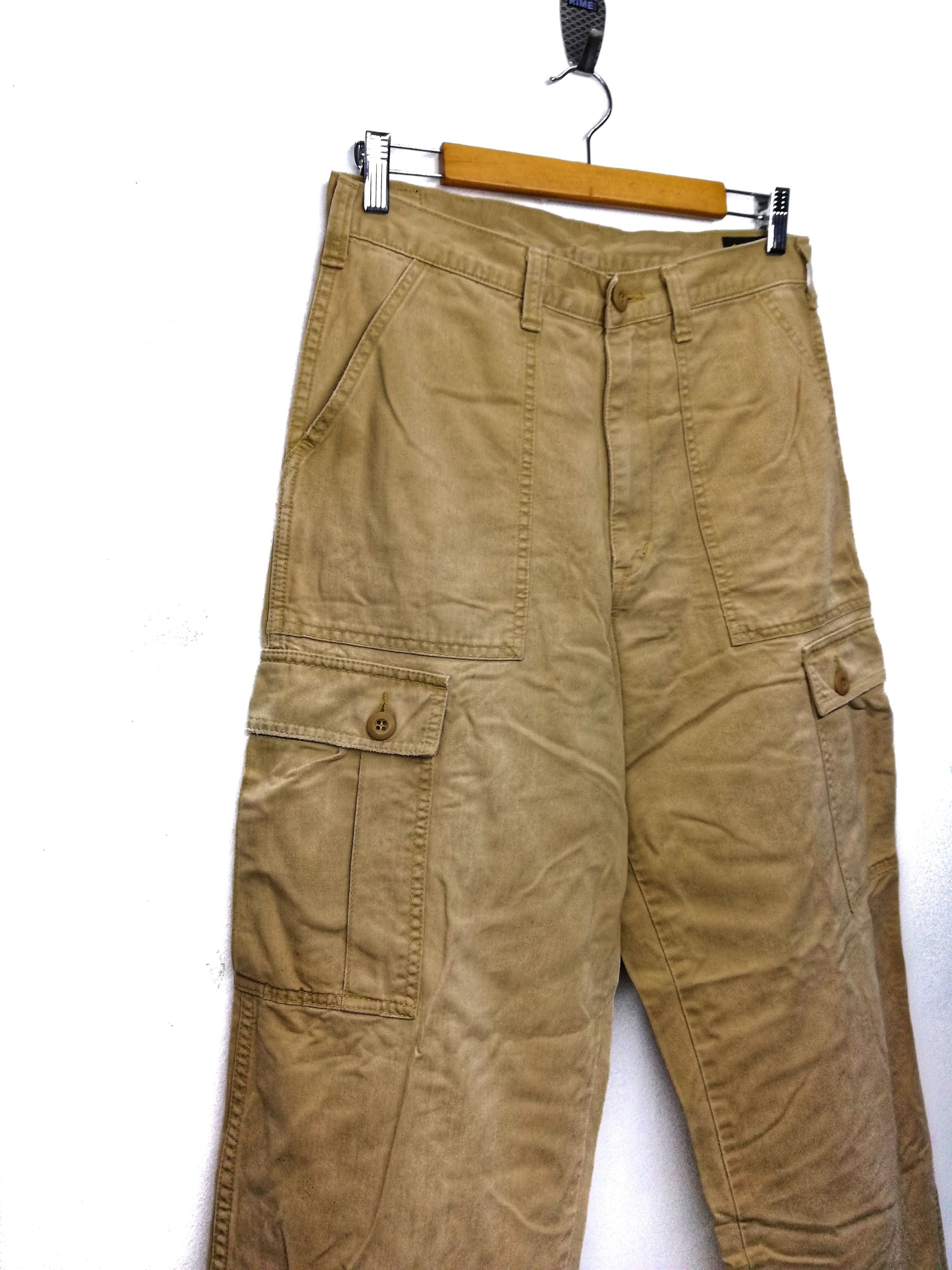 Schott × Vintage 🔥Schott N.Y.C. Trousers Utility Cargo Spec. Mil-T-4335A🔥 Size US 30 / EU 46 - 3 Thumbnail