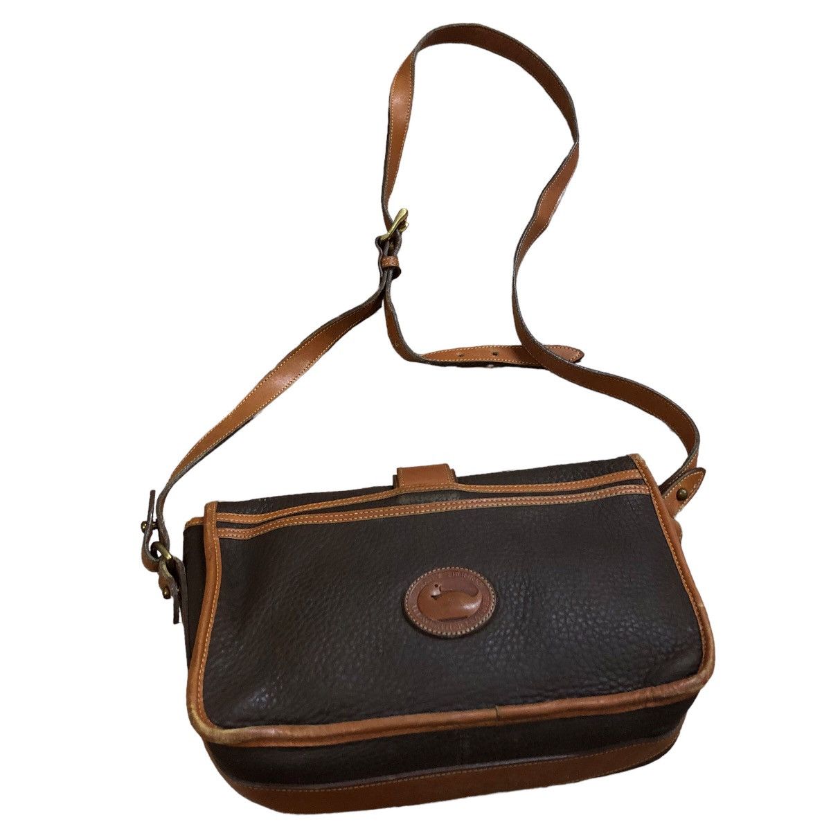 Dooney & Bourke vintage dooney & bourke all weather leather crossbody bag Size ONE SIZE - 2 Thumbnail