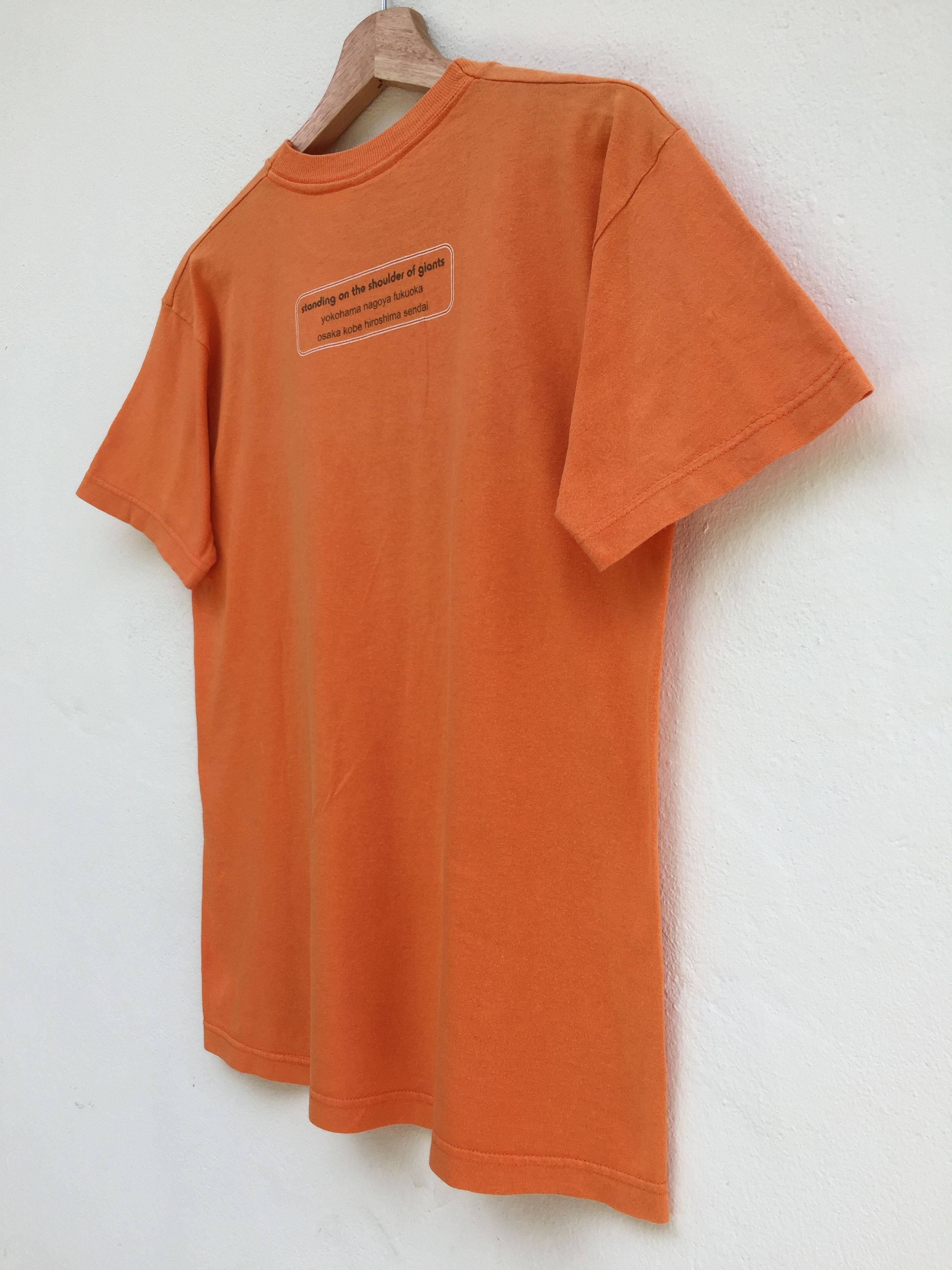 Band Tees Vintage 90s Oasis Standing On The Shoulder Of Giant T-shirt Size US S / EU 44-46 / 1 - 13 Thumbnail