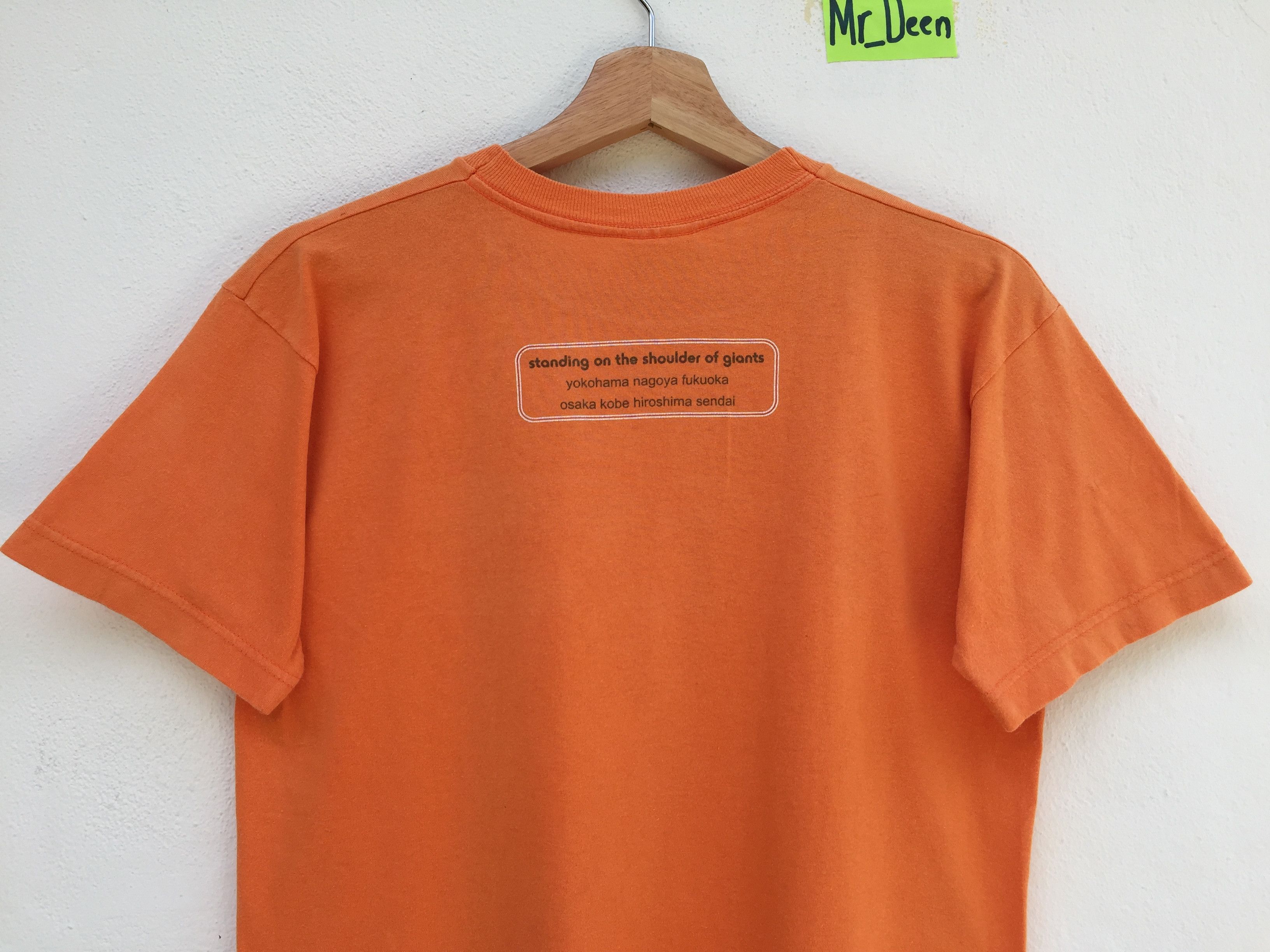 Band Tees Vintage 90s Oasis Standing On The Shoulder Of Giant T-shirt Size US S / EU 44-46 / 1 - 15 Thumbnail