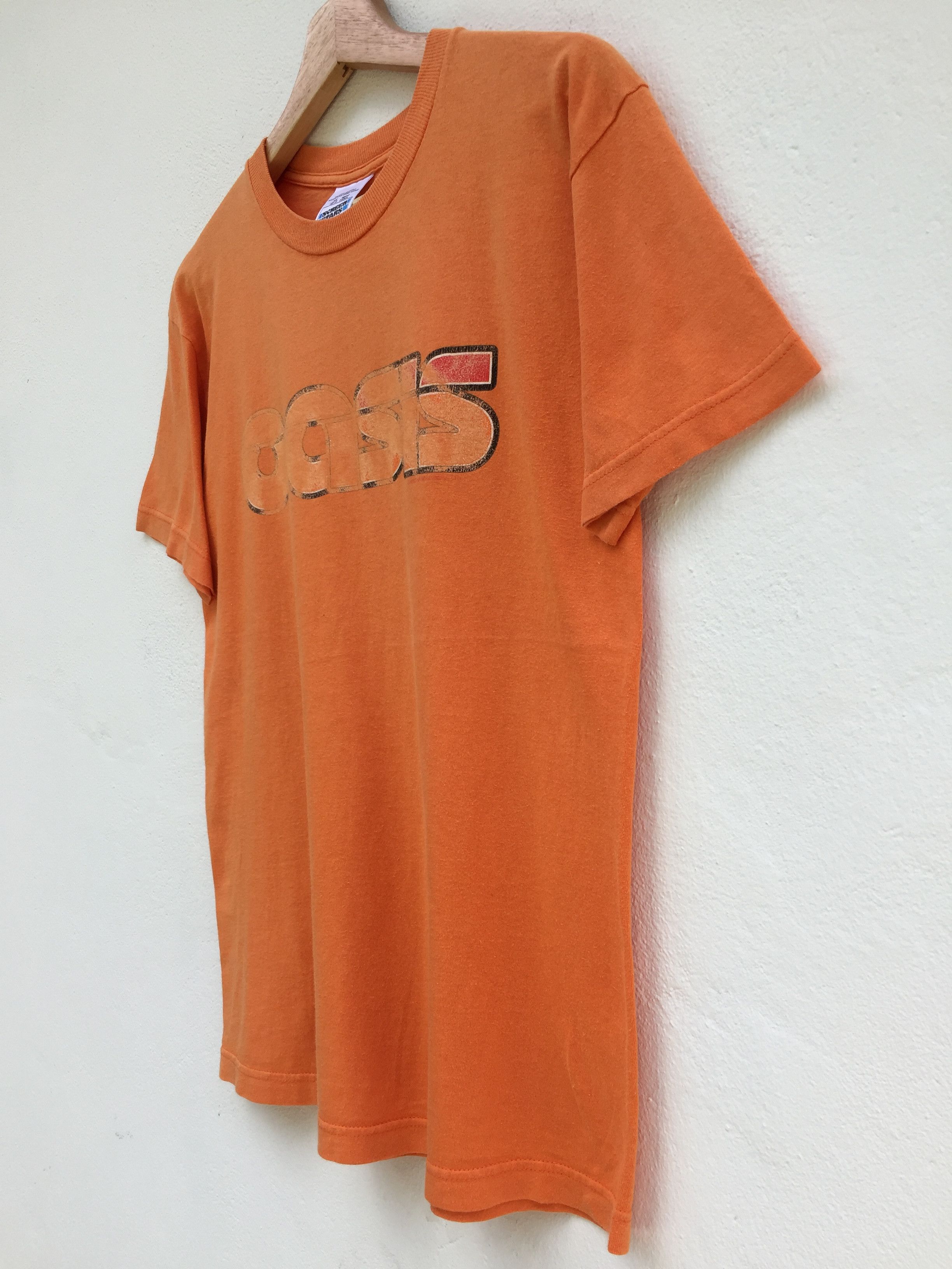 Band Tees Vintage 90s Oasis Standing On The Shoulder Of Giant T-shirt Size US S / EU 44-46 / 1 - 3 Thumbnail