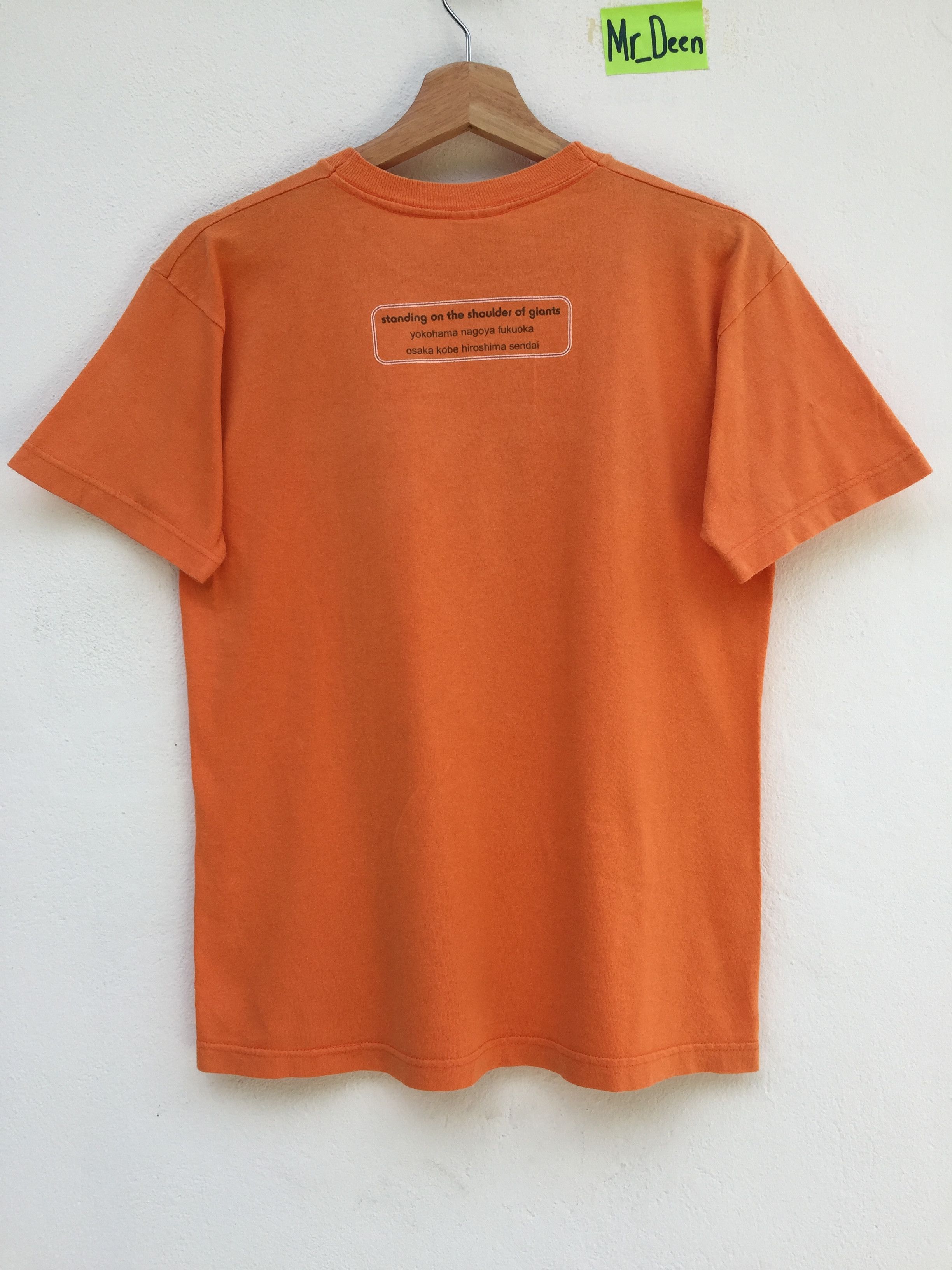 Band Tees Vintage 90s Oasis Standing On The Shoulder Of Giant T-shirt Size US S / EU 44-46 / 1 - 11 Thumbnail
