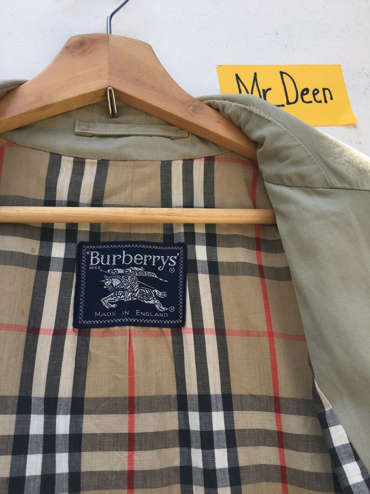Burberry Vintage 90 Burberry Checkered Long Coats Size US L / EU 52-54 / 3 - 10 Thumbnail